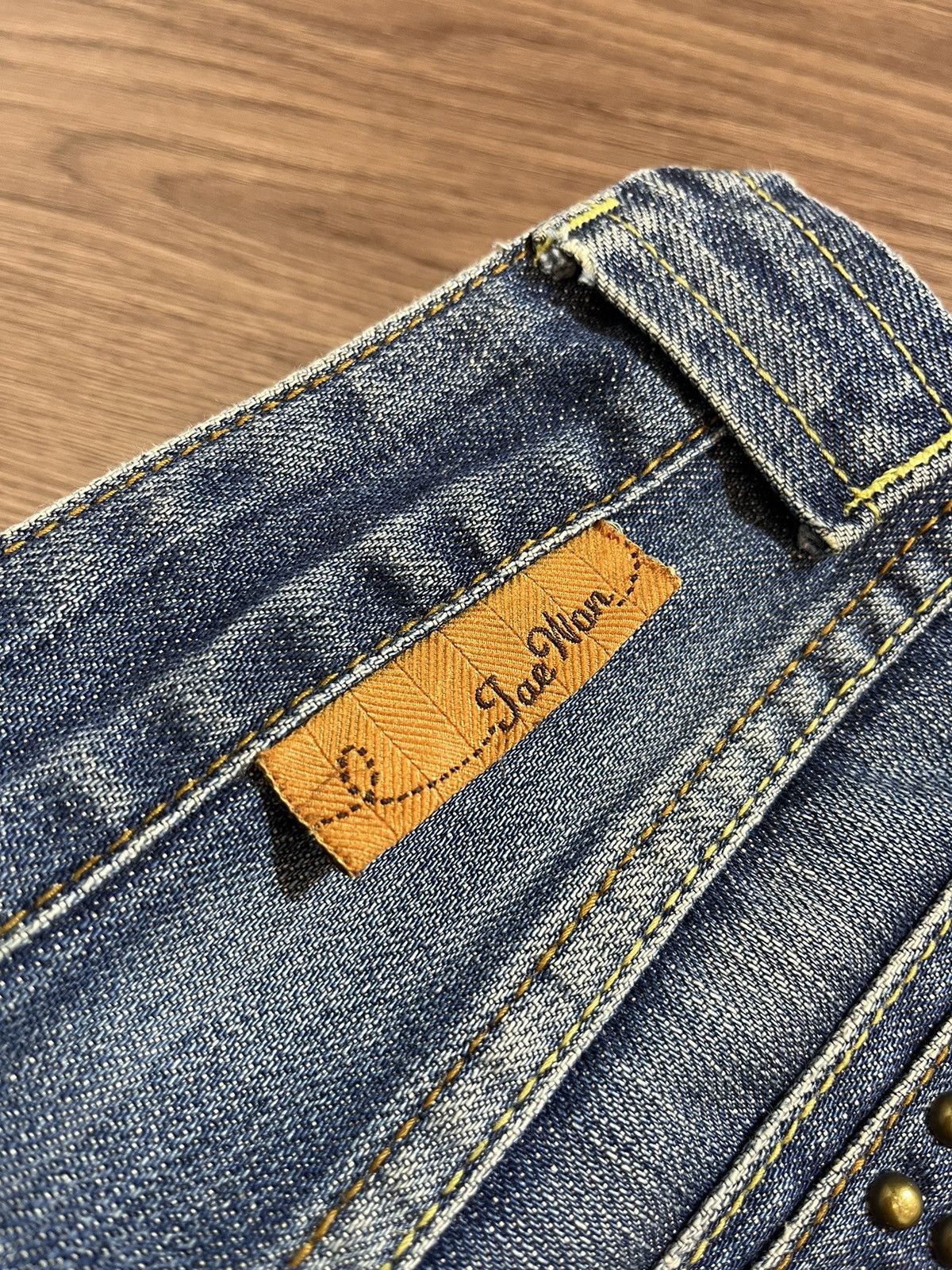 GOSTAR DE FUGA × Japanese Brand Studded flare distressed washed denim Size US 32 / EU 48 - 11 Thumbnail