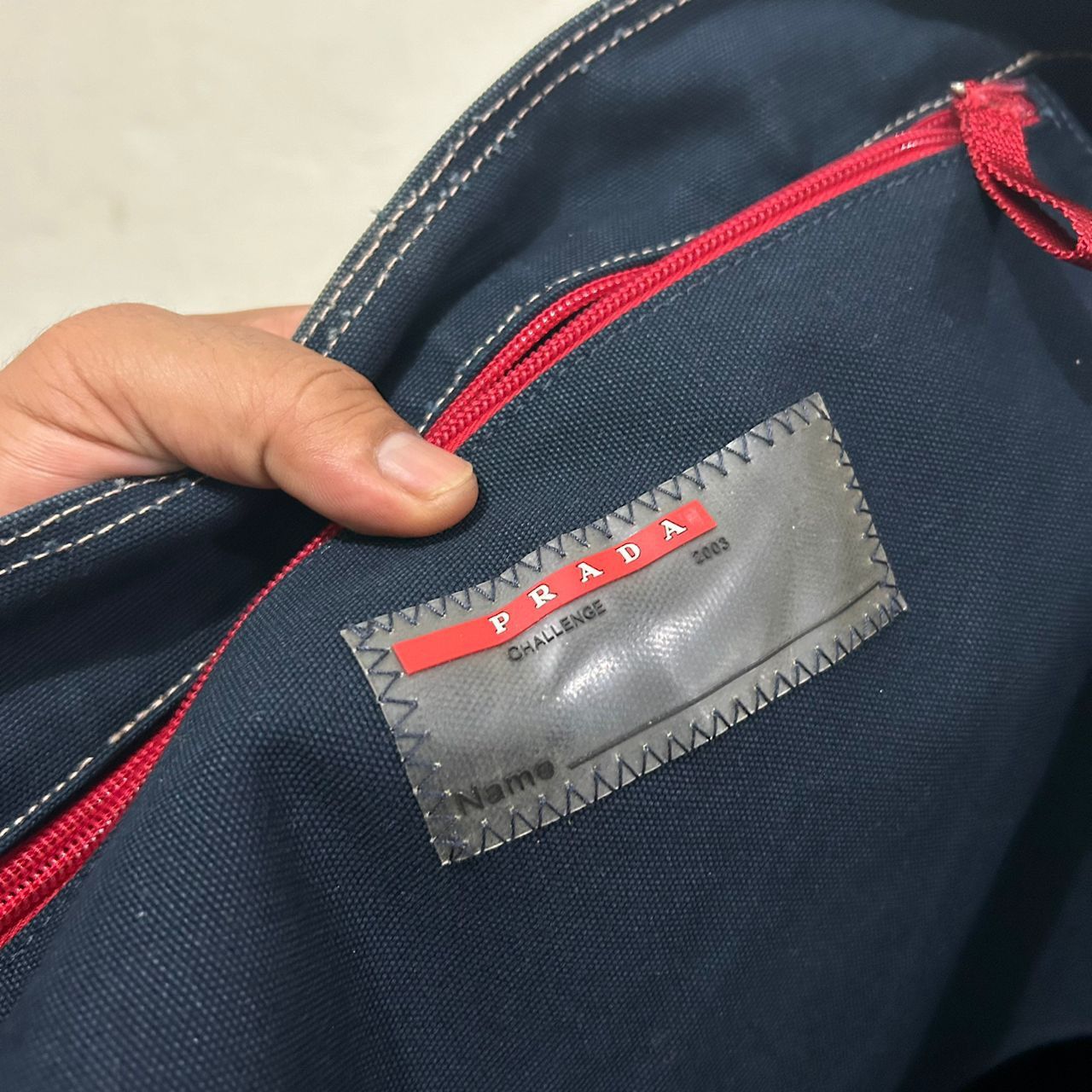 Prada × Vintage 💥Last Drop💥Vintage Prada Tote Bag Size ONE SIZE - 16 Thumbnail
