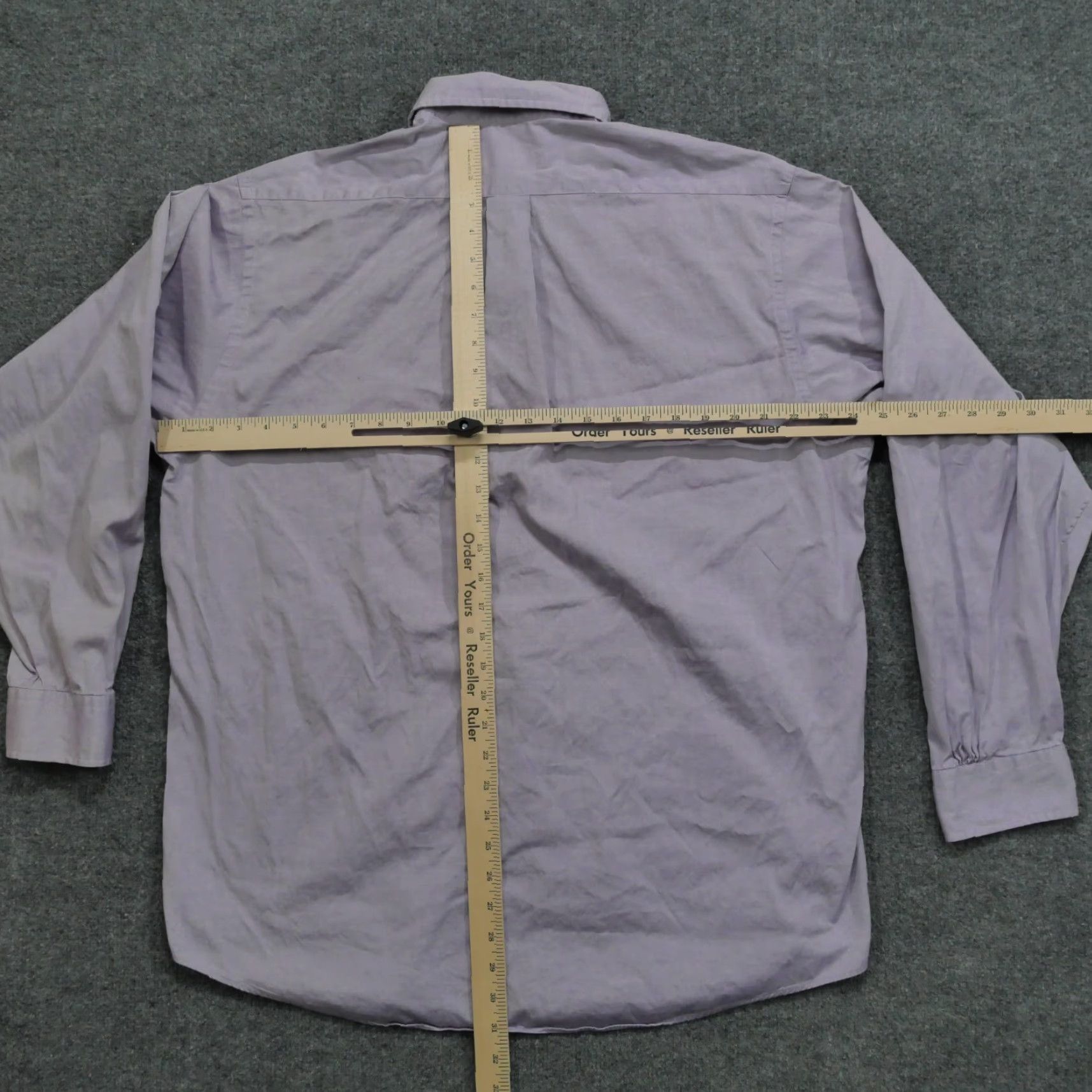 Brooks Brothers VINTAGE Brooks Brothers Shirt Mens 16.5 36 Purple Button-Up Oxford Long Sleeve Cotton Size US XL / EU 56 / 4 - 6 Thumbnail
