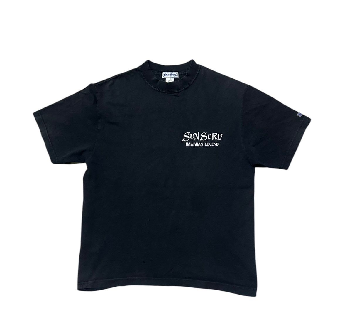 Sun Surf Vintage Sun surf Kara-Sishi Botan backhit tshirt Size US M / EU 48-50 / 2 - 2 Thumbnail