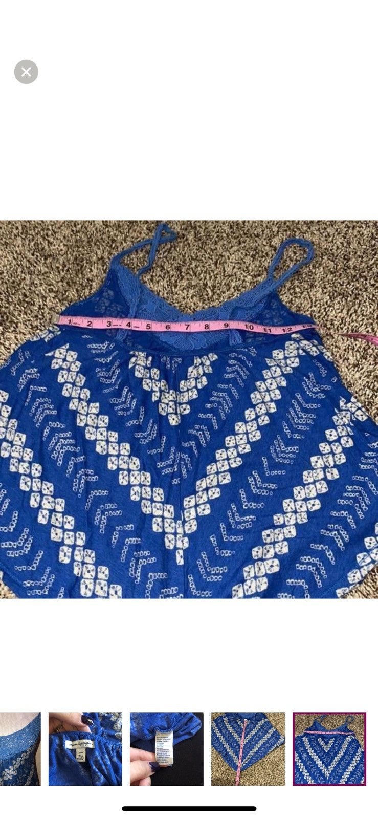 American Eagle Outfitters American eagle outfitters XS boho tank top Size XS / US 0-2 / IT 36-38 - 6 Thumbnail