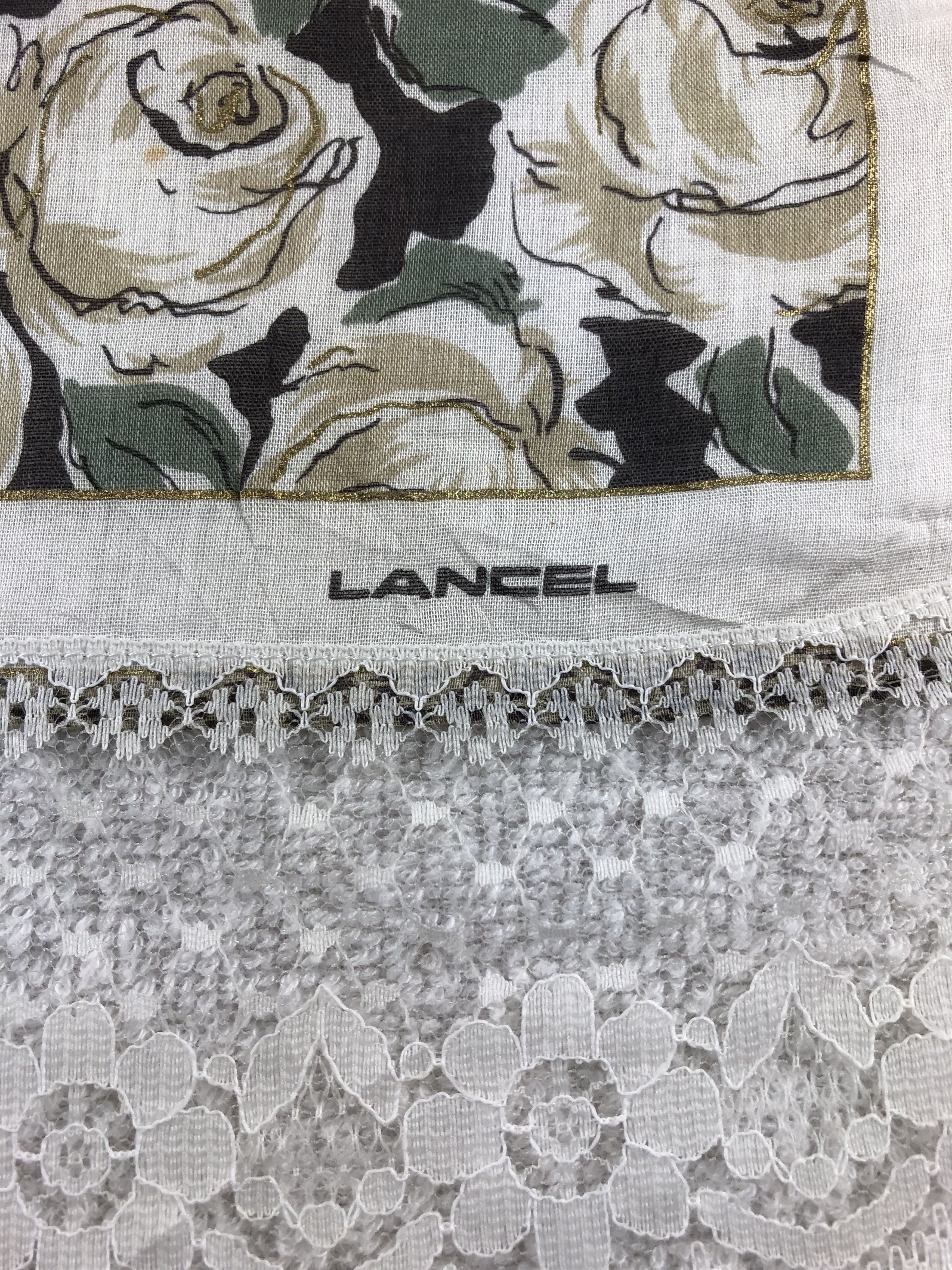 Lancel × Vintage Lancel handkerchief / Bandana / Neckerchief Size ONE SIZE - 5 Thumbnail