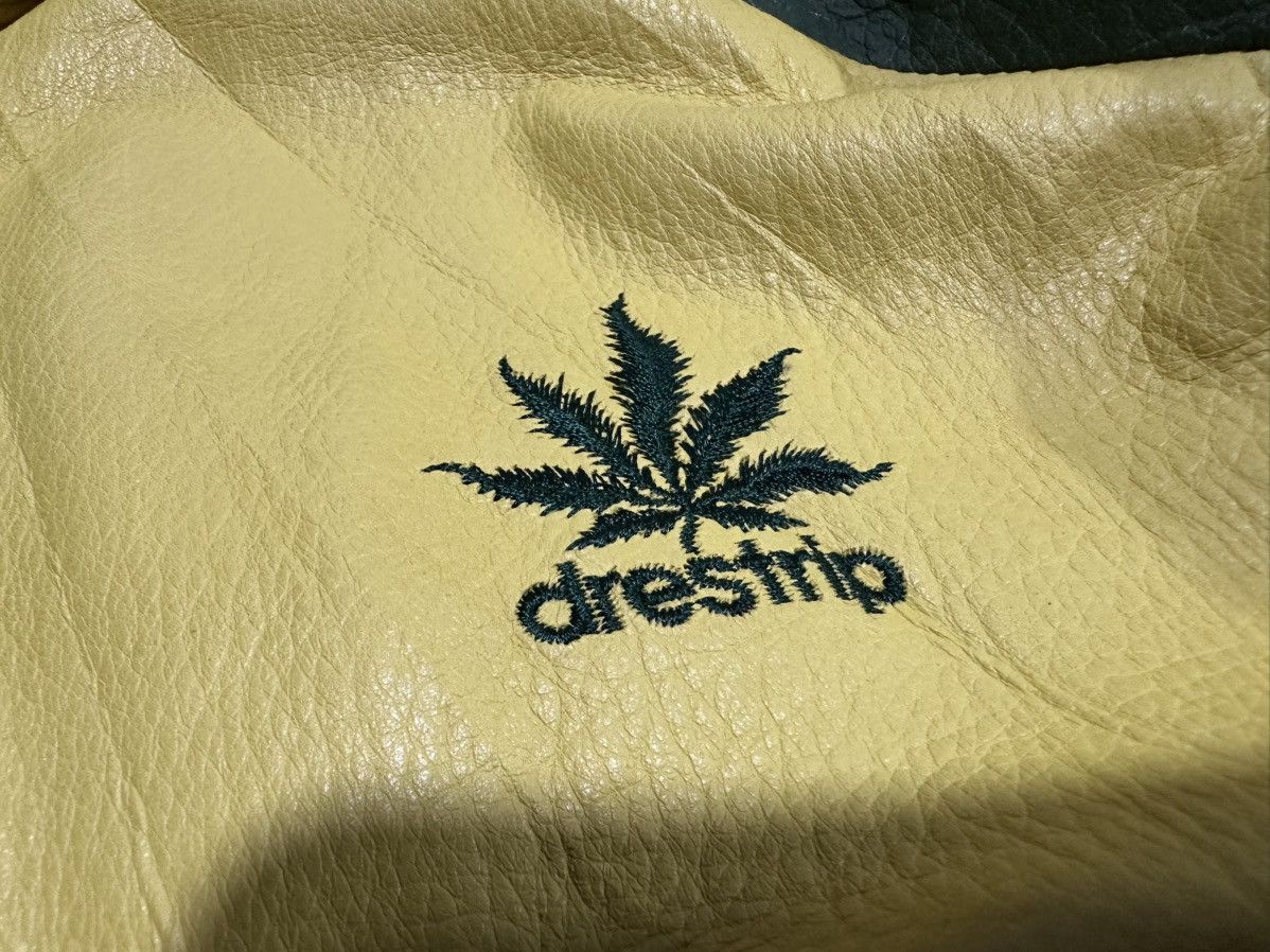 Japanese Brand 🔥Aw04 Drestrip Deer Leather Track Jacket Jamaica Marijuana Size US S / EU 44-46 / 1 - 6 Thumbnail