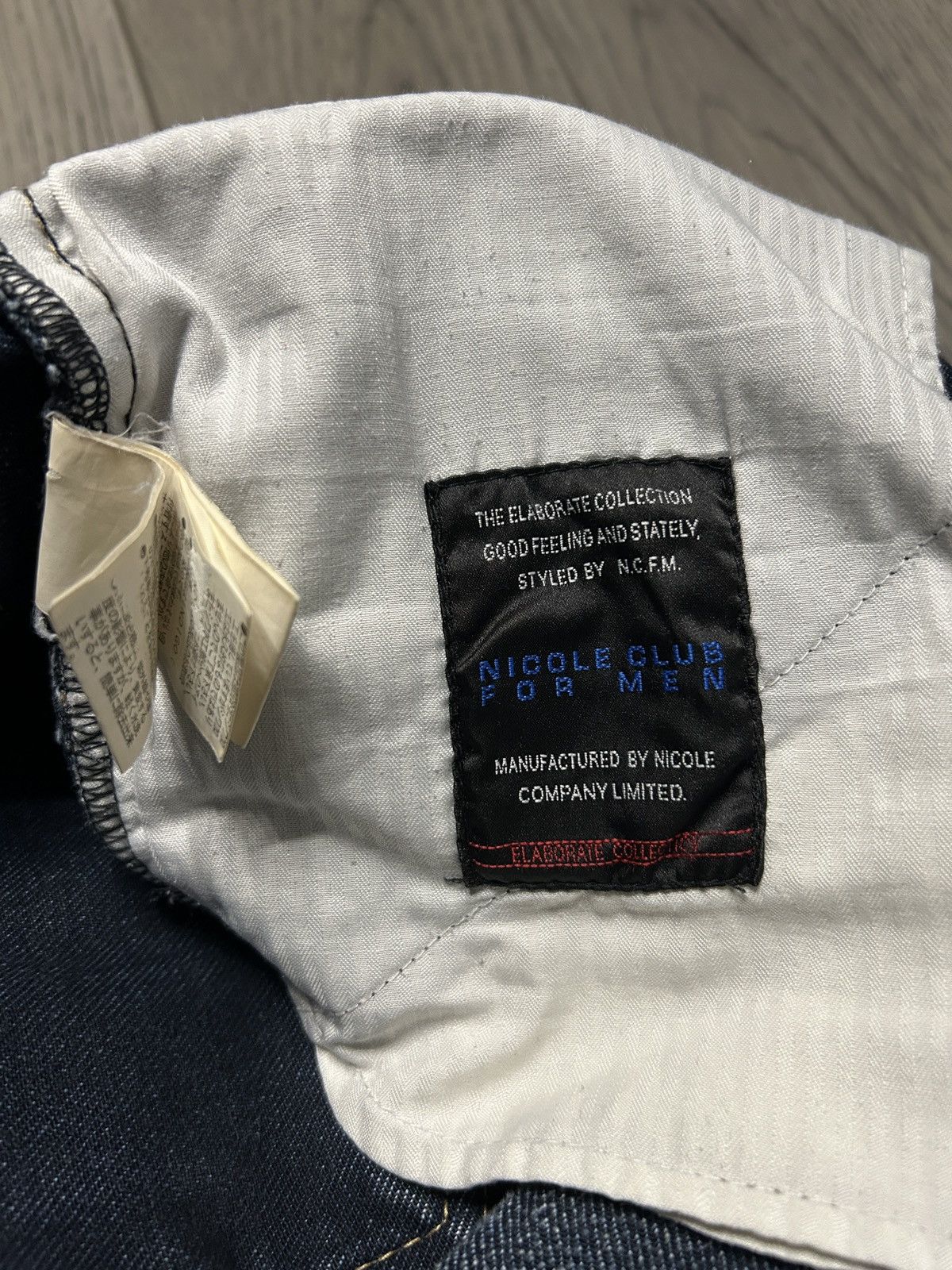 Japanese Brand × Nicole Club × Vintage Nicole Club For Men Bootcut Jeans Size US 31 - 5 Thumbnail