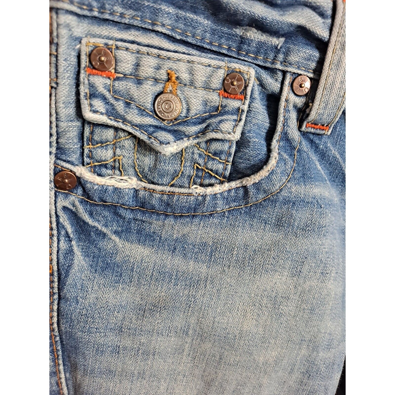 True Religion True Religion Joey Jeans World Tour Made in USA Distressed D Size US 28 / EU 44 - 8 Thumbnail
