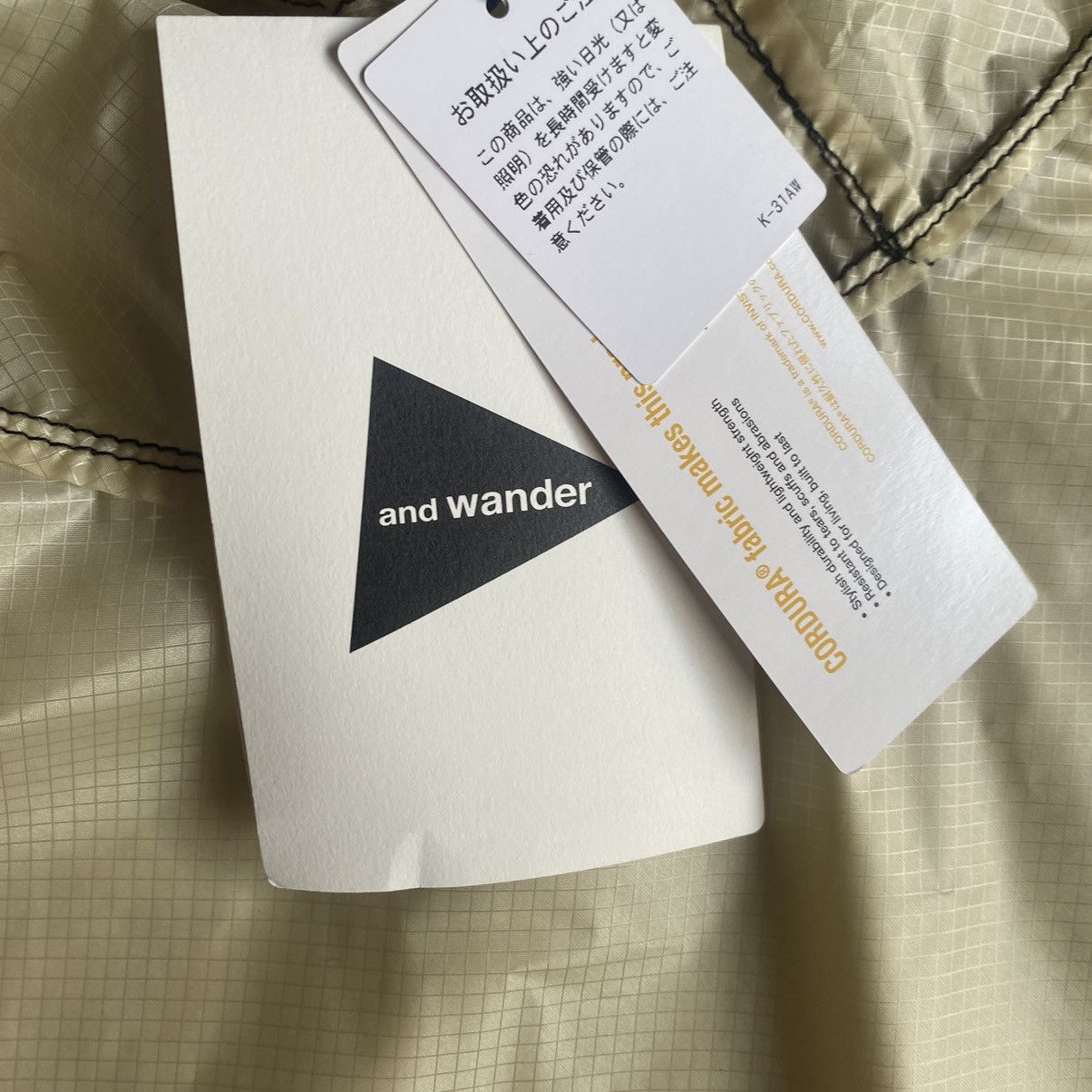 And Wander Sil Poncho Cordura Size US M / EU 48-50 / 2 - 3 Thumbnail