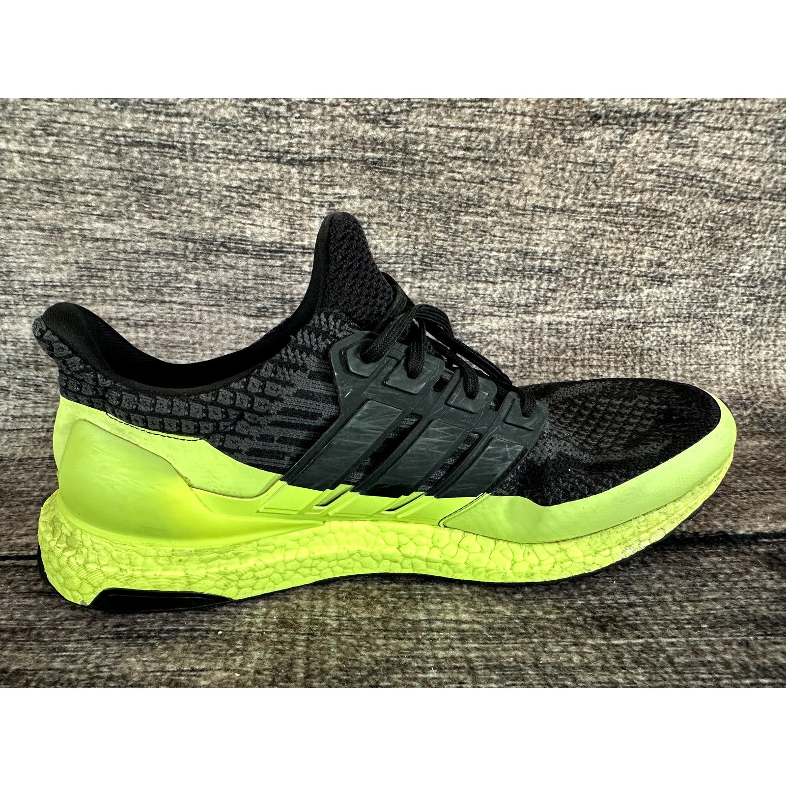 Adidas Adidas Ultraboost 5.0 Dna Black Solar Yellow Shoes Mn H68071 Size US 12 / EU 45 - 6 Thumbnail
