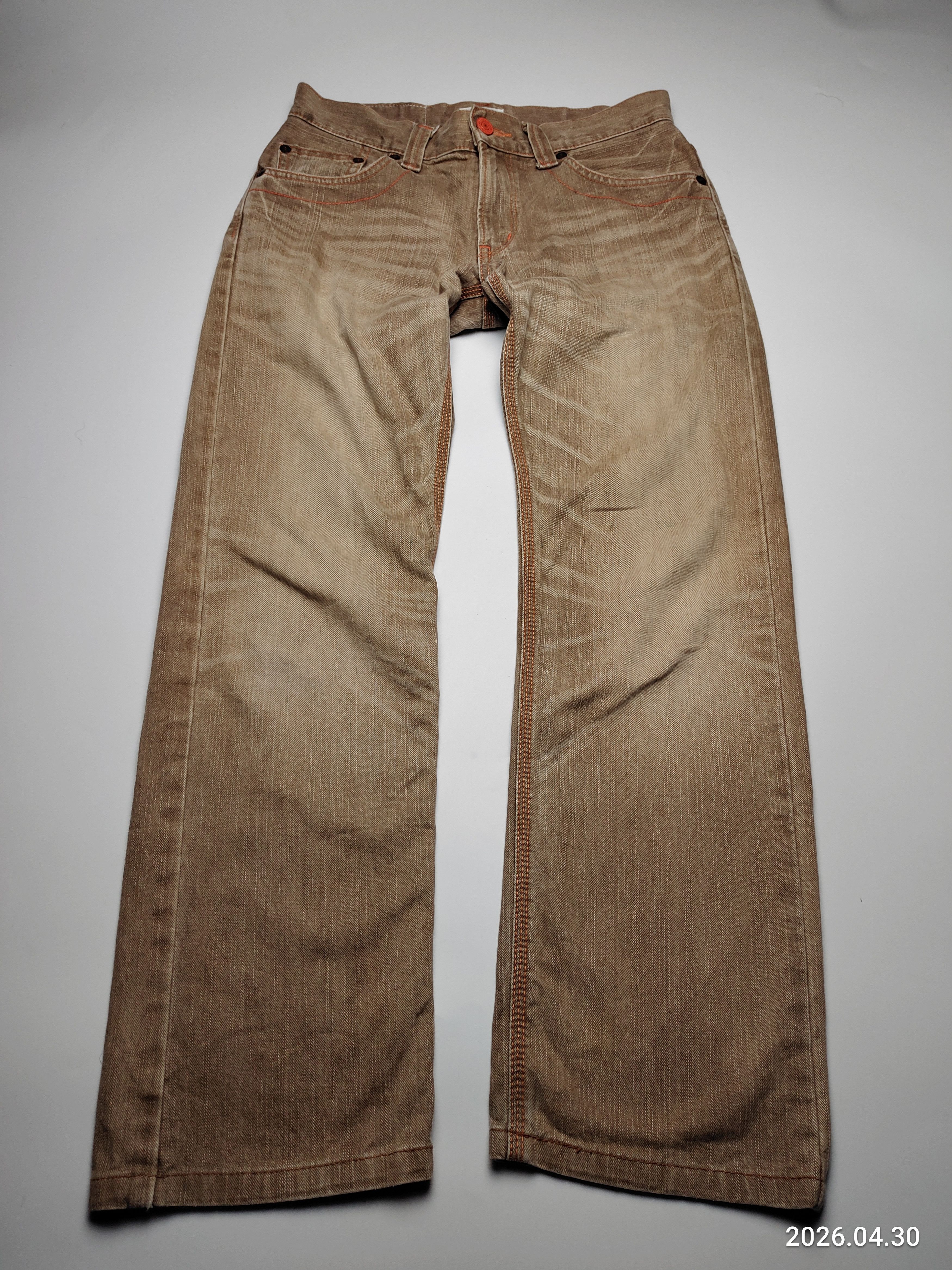 Edwin EDWIN EXCLUSIVE VINTAGE DISTRESS DENIM JEANS Size US 30 / EU 46 - 1 Thumbnail