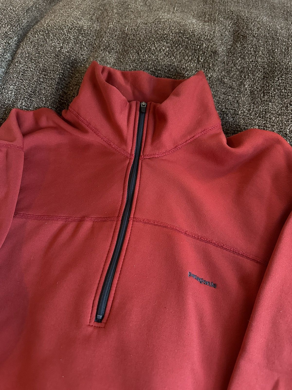 Patagonia × Vintage Vintage 1990s Capilene Patagonia Quarter Zip Fleece Size US L / EU 52-54 / 3 - 2 Thumbnail