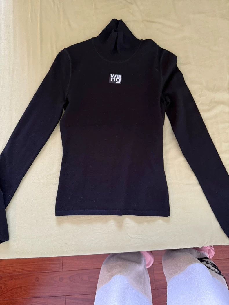 Alexander Wang Alexander Wang S Mock Neck Sweater- Size S / US 4 / IT 40 - 1 Thumbnail
