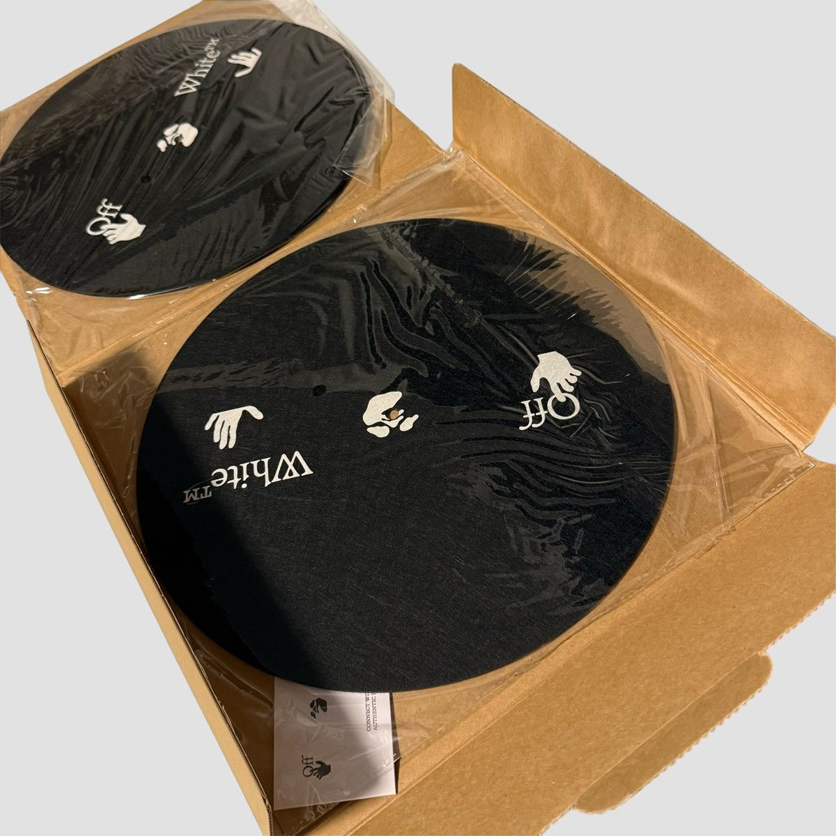 Off-White Off-White Man Swim Vinyl Slipmat Set Black Size ONE SIZE - 3 Thumbnail