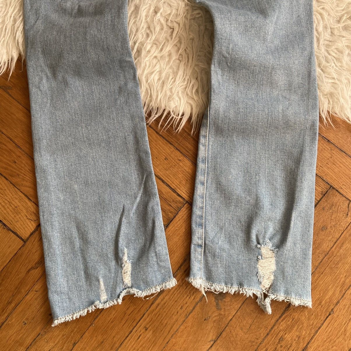 If Six Was Nine × True Religion 📌 Crazy True Religion Halle Mid Rise Skinny Y2K Denim Jeans Size 27" / US 4 / IT 40 - 3 Thumbnail