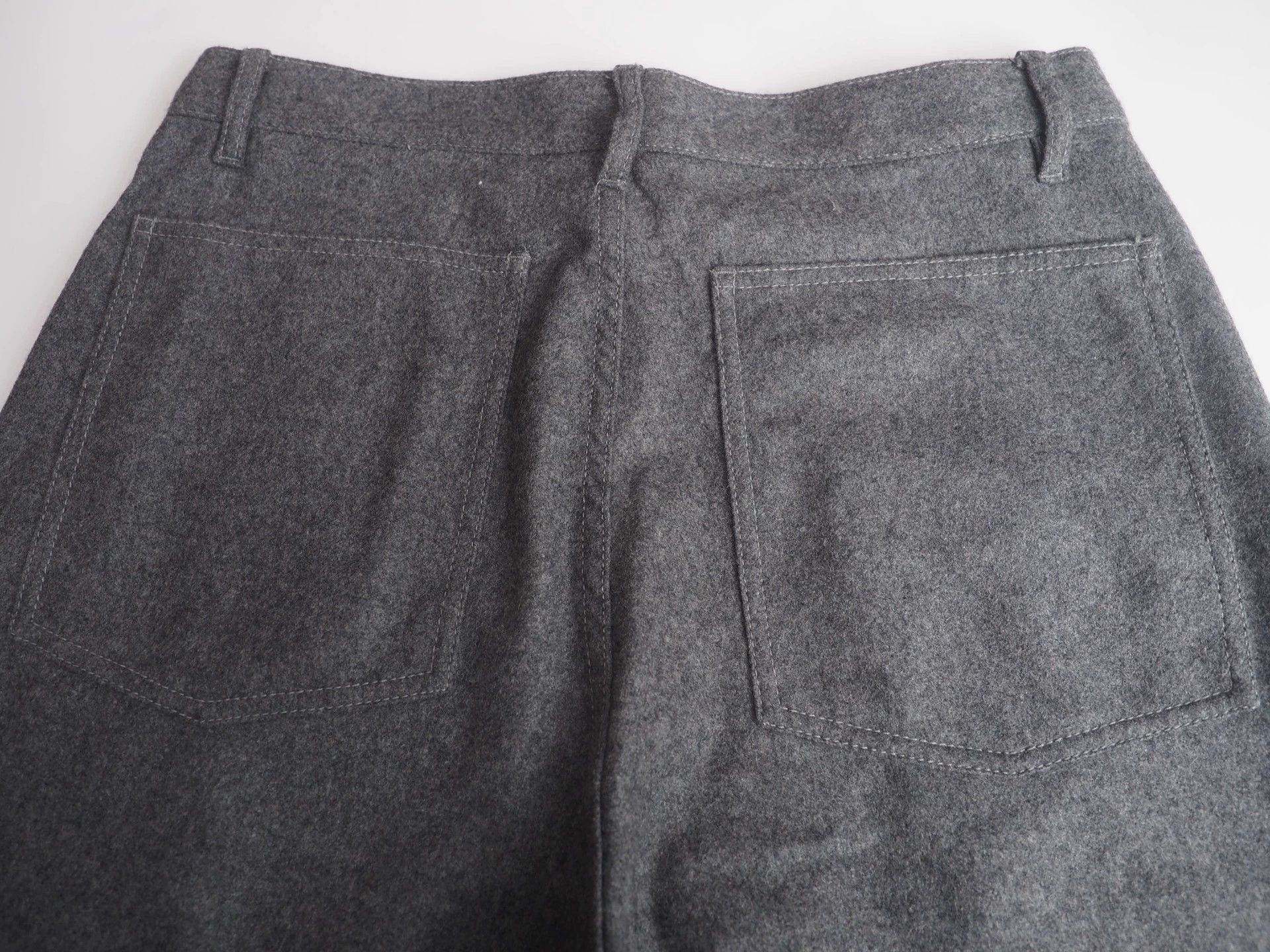 Comme des Garcons CDG SHIRT BOYS Dark Grey Wool Cropped Pants Size US 28 / EU 44 - 7 Thumbnail