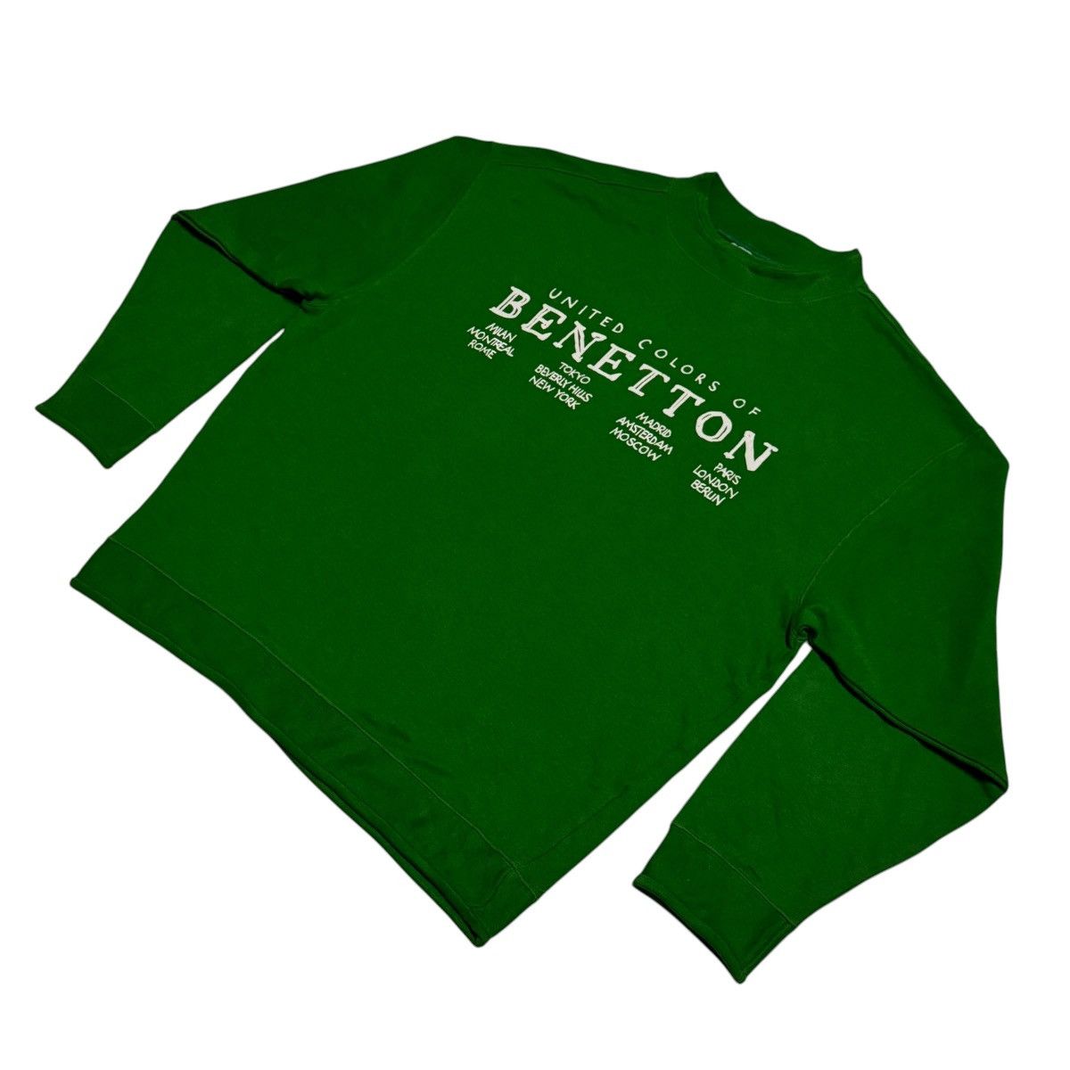 United Colors Of Benetton Benetton Worldwide Sweatshirt Size US S / EU 44-46 / 1 - 2 Thumbnail