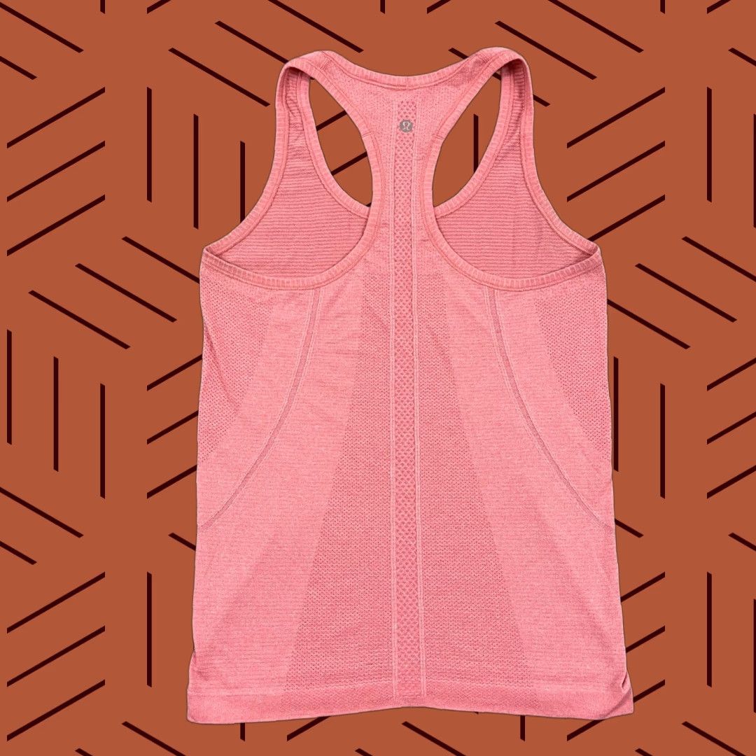 Lululemon Lululemon Swiftly Tech Tank Top Shirt Womens Sz 6 Active Fitness Gym Sleeveless Pink Racerback 6 Regular Womens Size M / US 6-8 / IT 42-44 - 1 Thumbnail