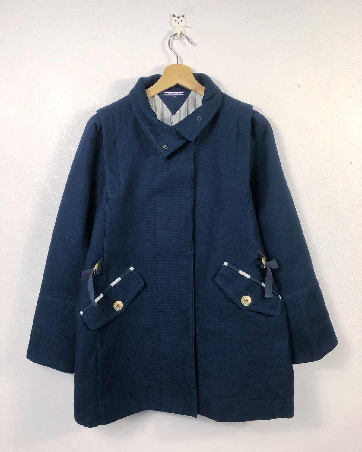 Tommy Hilfiger Rare Tommy Hilfiger Zipper Button Jacket Size M / US 6-8 / IT 42-44 - 1 Thumbnail