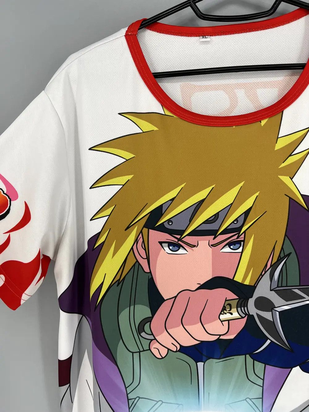 Anime × Sci-Fi Fantasy × Vintage Vintage Y2K Naruto Anime Manga Hall T-shirt 4 Hokage Size US XL / EU 56 / 4 - 7 Thumbnail
