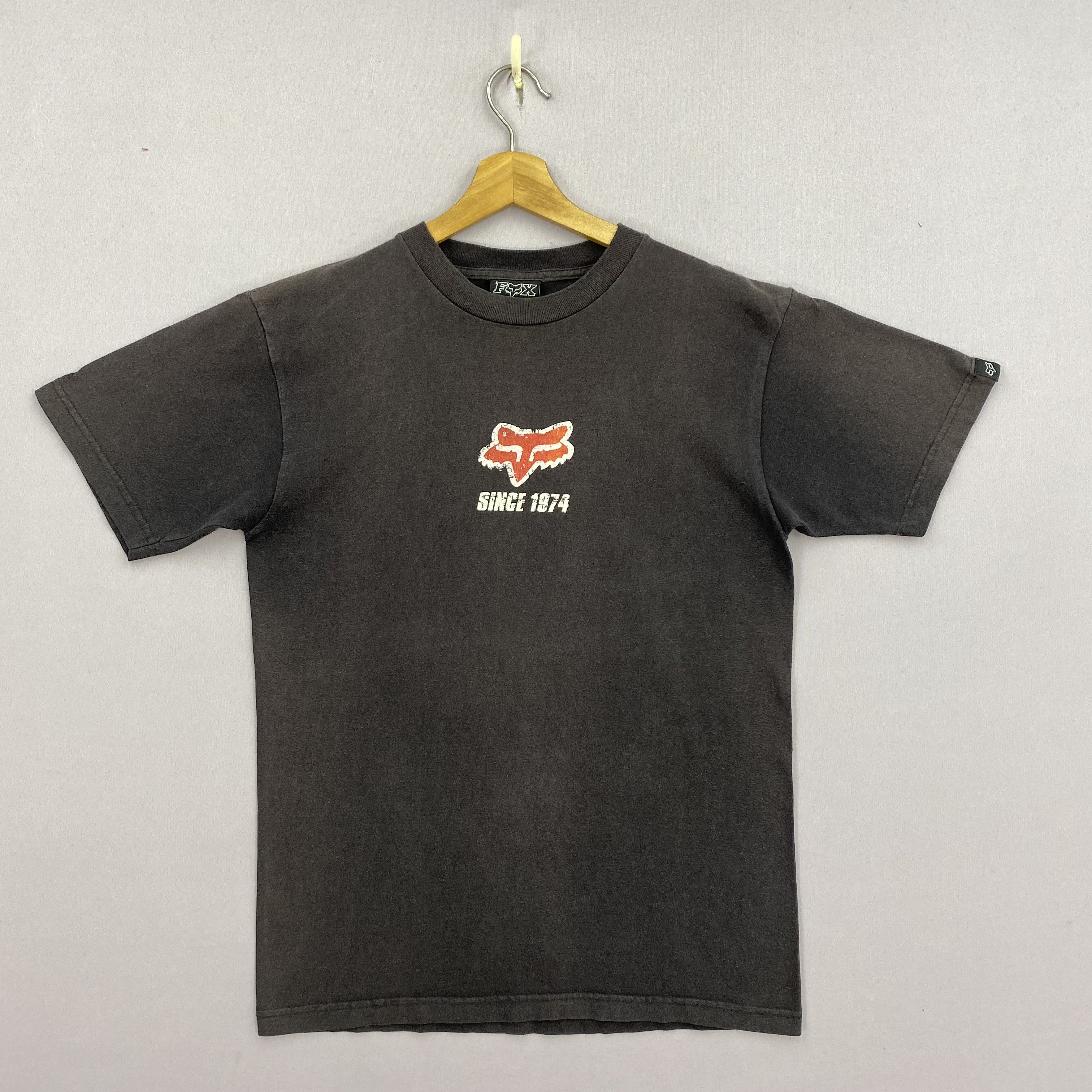 Vintage Vintage Y2K FOX Racing T-Shirt Fox Sportswear Crewneck Tee Size US M / EU 48-50 / 2 - 1 Thumbnail