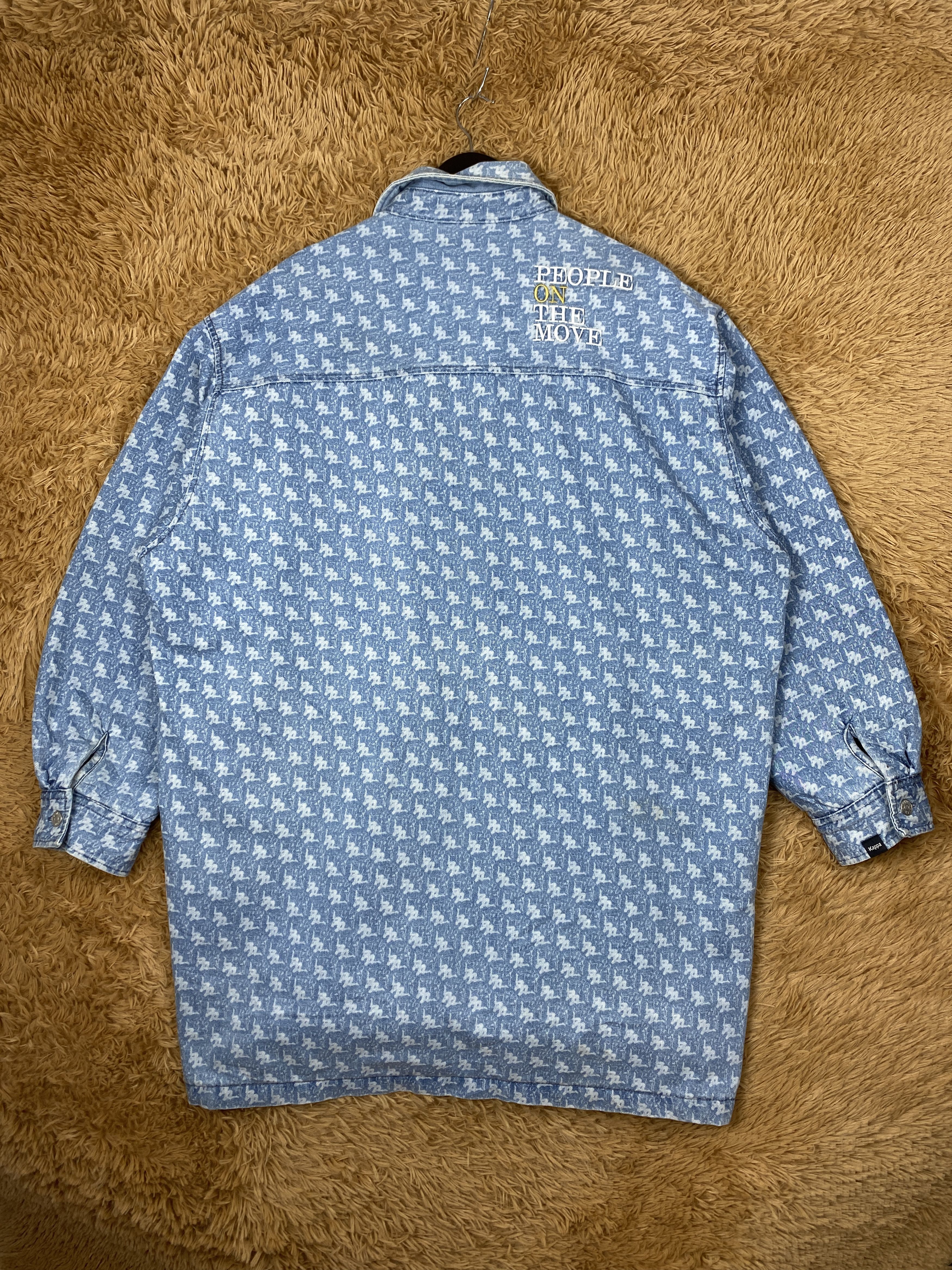 Kappa Vintage Kappa x Gu Monogram Long Jacket PJ2573 Size US XL / EU 56 / 4 - 5 Thumbnail