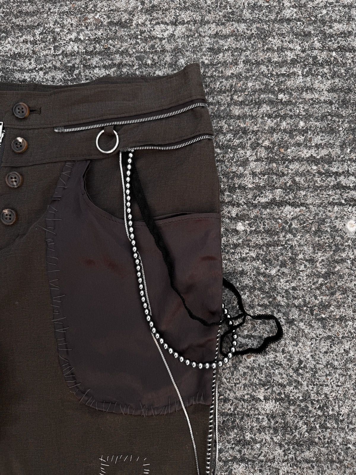 Undercover Undercover SS03 Scab Surgery Chain Pants Size US 29 - 8 Thumbnail