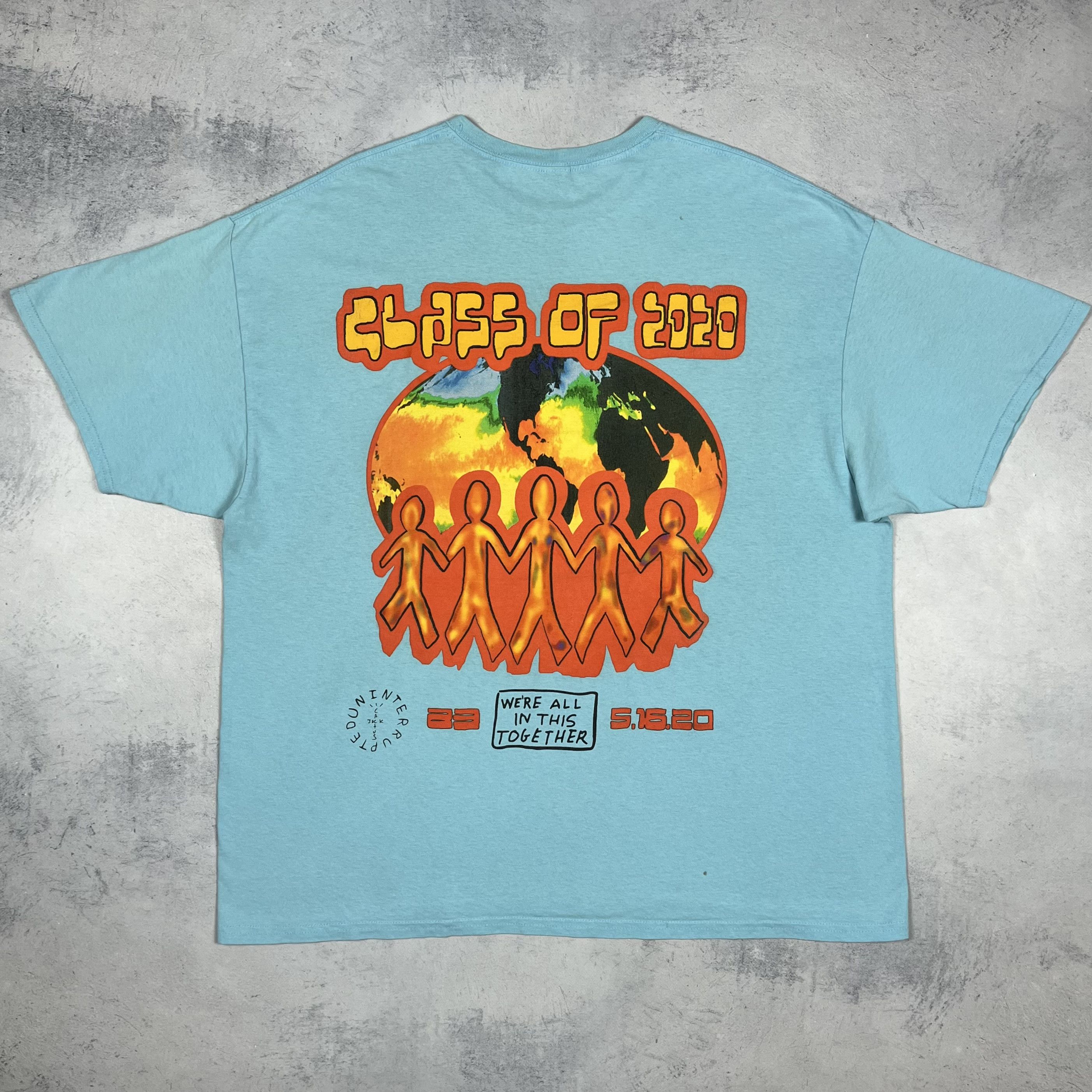 Travis Scott Cactus Jack Travis Scott Lebron James Class Of 2020 T Shirt Size US XXL / EU 58 / 5 - 2 Thumbnail