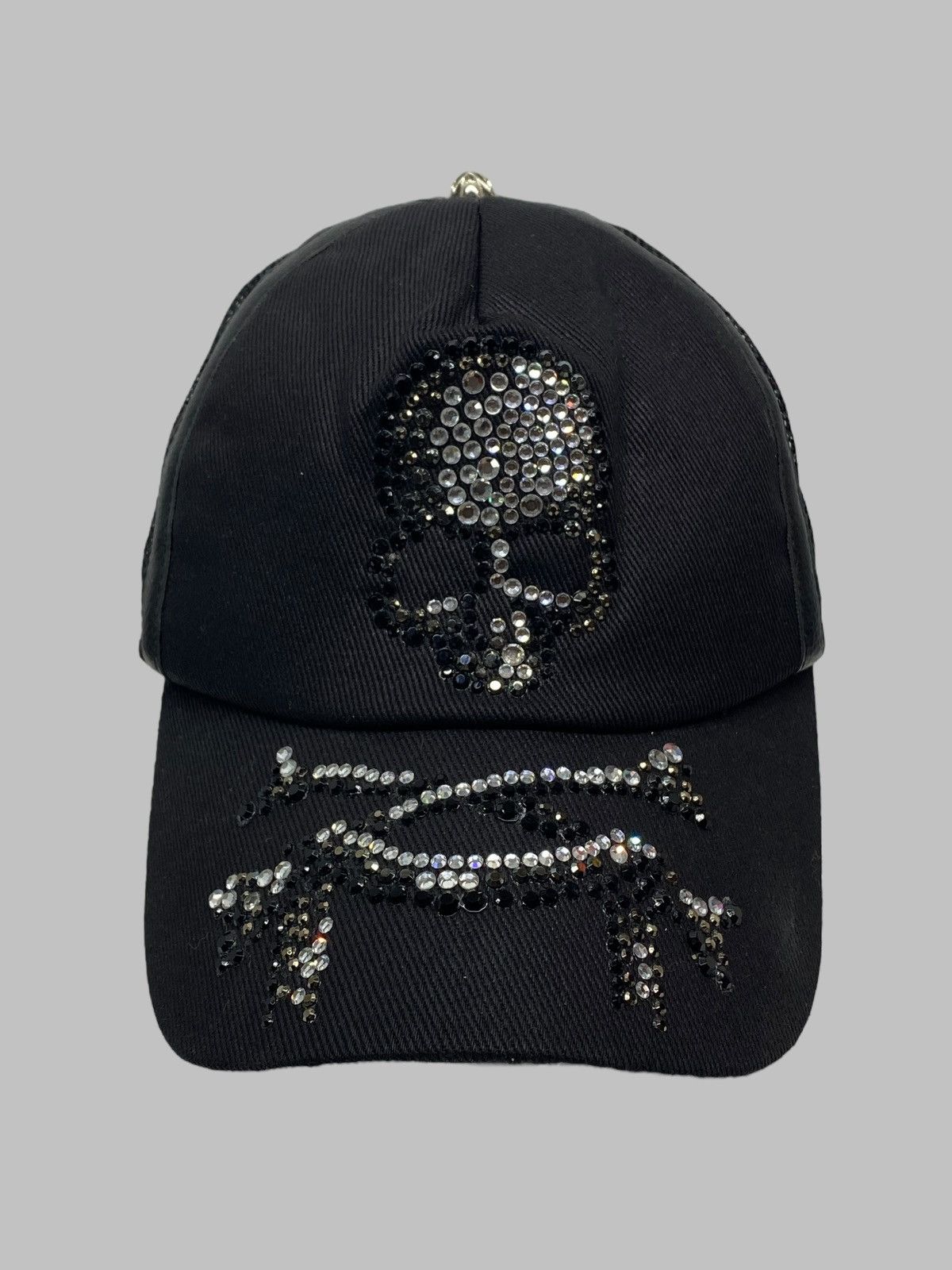 Other Jupiter Juno Rhinestones Skull Mesh Cap 14th Addiction Style Size ONE SIZE - 1 Thumbnail