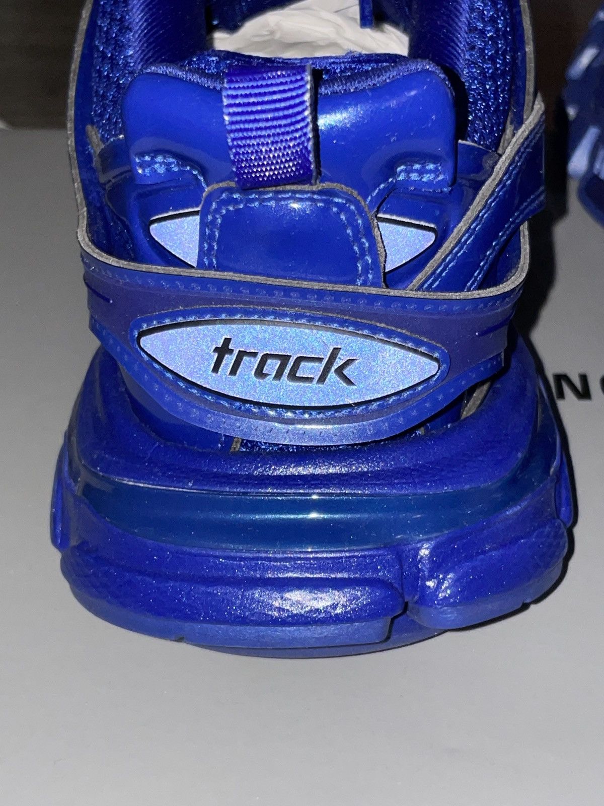 Balenciaga Balenciaga Track “Indigo”/Blue Metallic Size US 7 / EU 40 - 6 Thumbnail