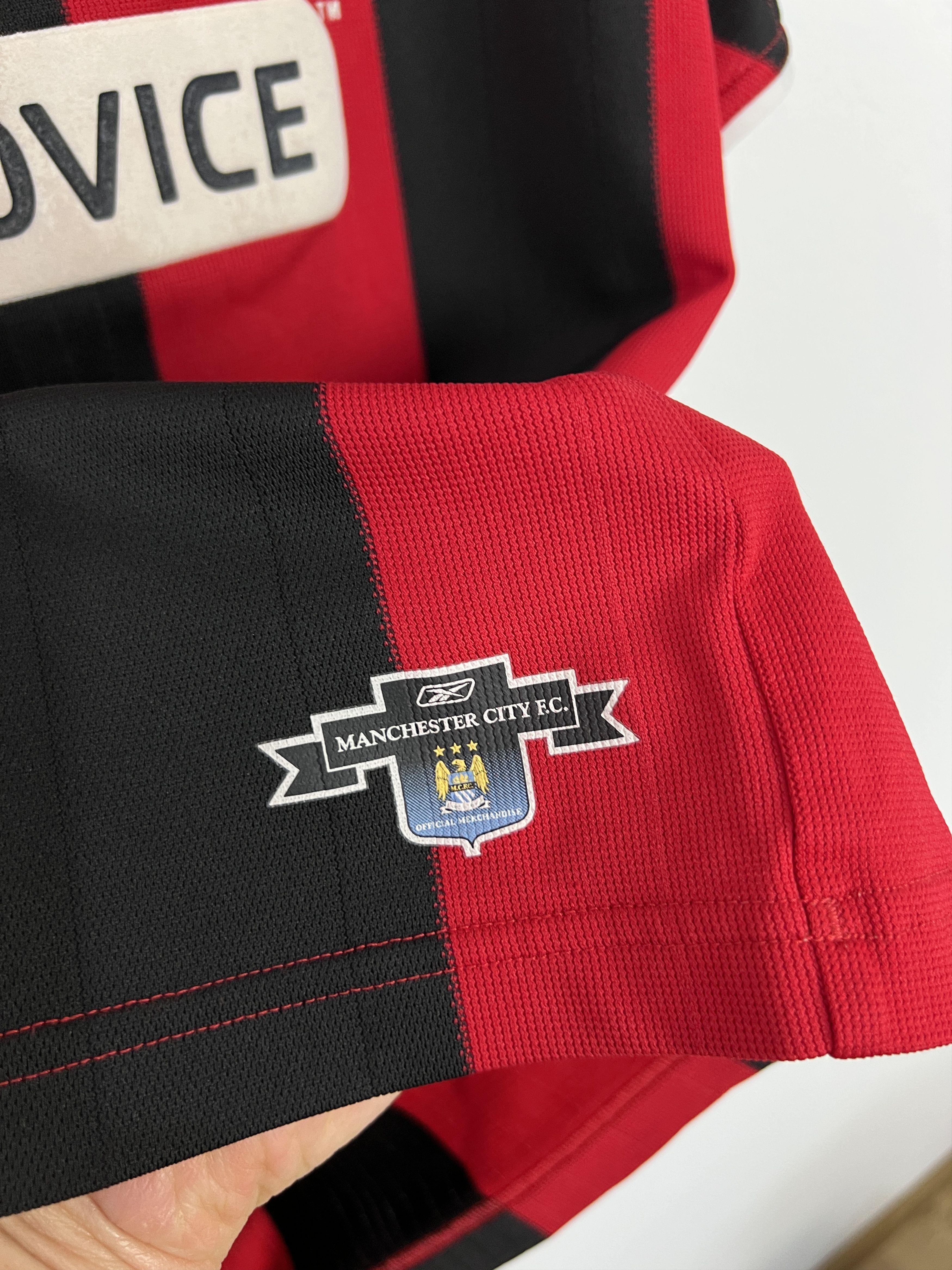 Reebok Manchester City Away football shirt 2003 Soccer Reebok Size US L / EU 52-54 / 3 - 7 Thumbnail