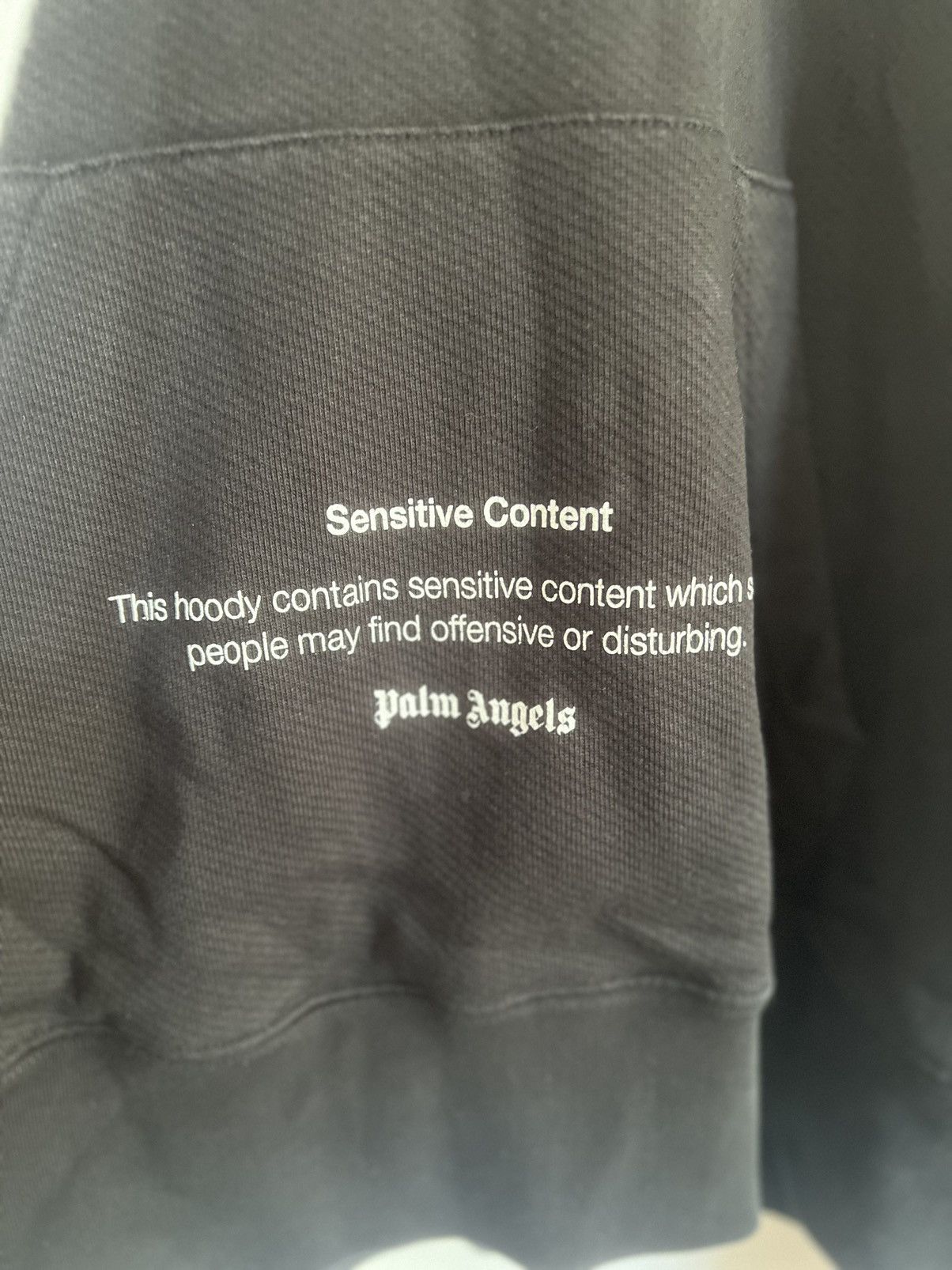 Palm Angels Palm Angels “Sensitive Content” Hoodie Size US XL / EU 56 / 4 - 5 Thumbnail