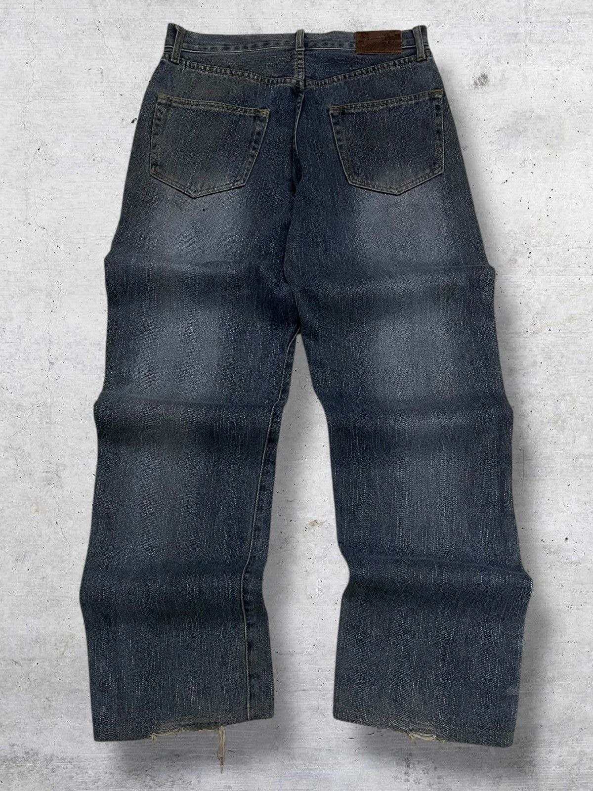 Hysteric Glamour VINTAGE IN THE ATTIC JAPAN DESIGNER 90S POEM PUNK DENIM Size US 30 / EU 46 - 9 Thumbnail
