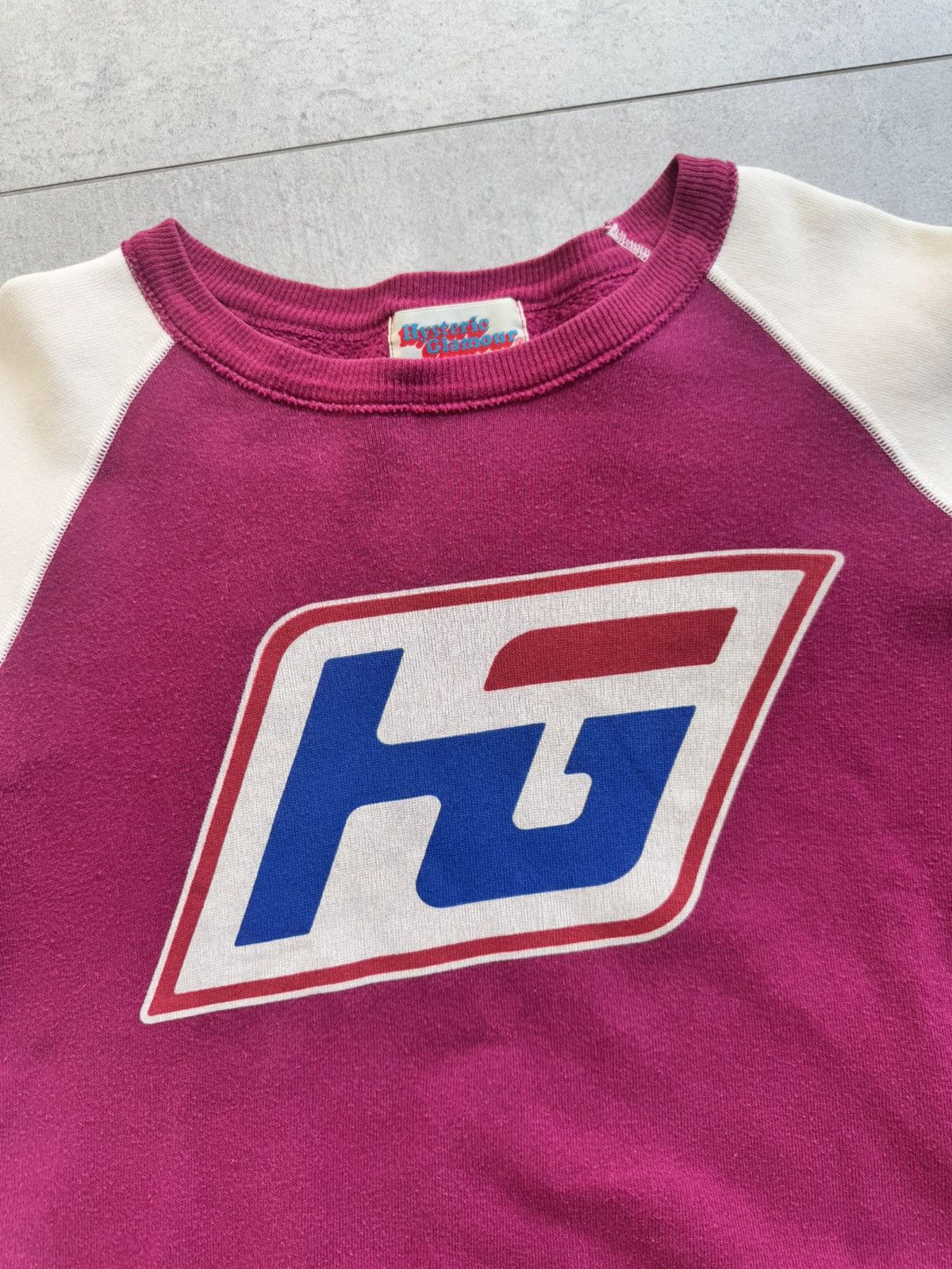 Hysteric Glamour 90s Hysteric glamour maroon crew neck Size XS / US 0-2 / IT 36-38 - 2 Thumbnail