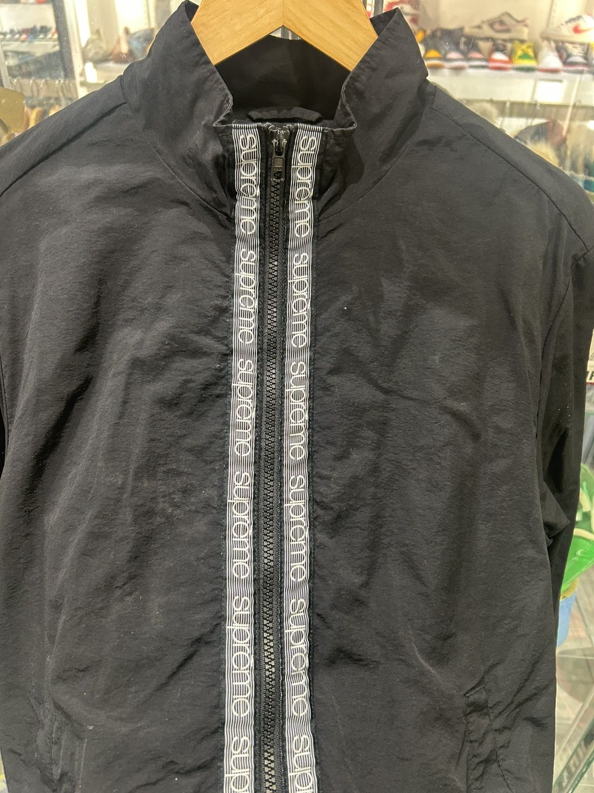Supreme Supreme classic logo taping track jacket Size US M / EU 48-50 / 2 - 2 Thumbnail