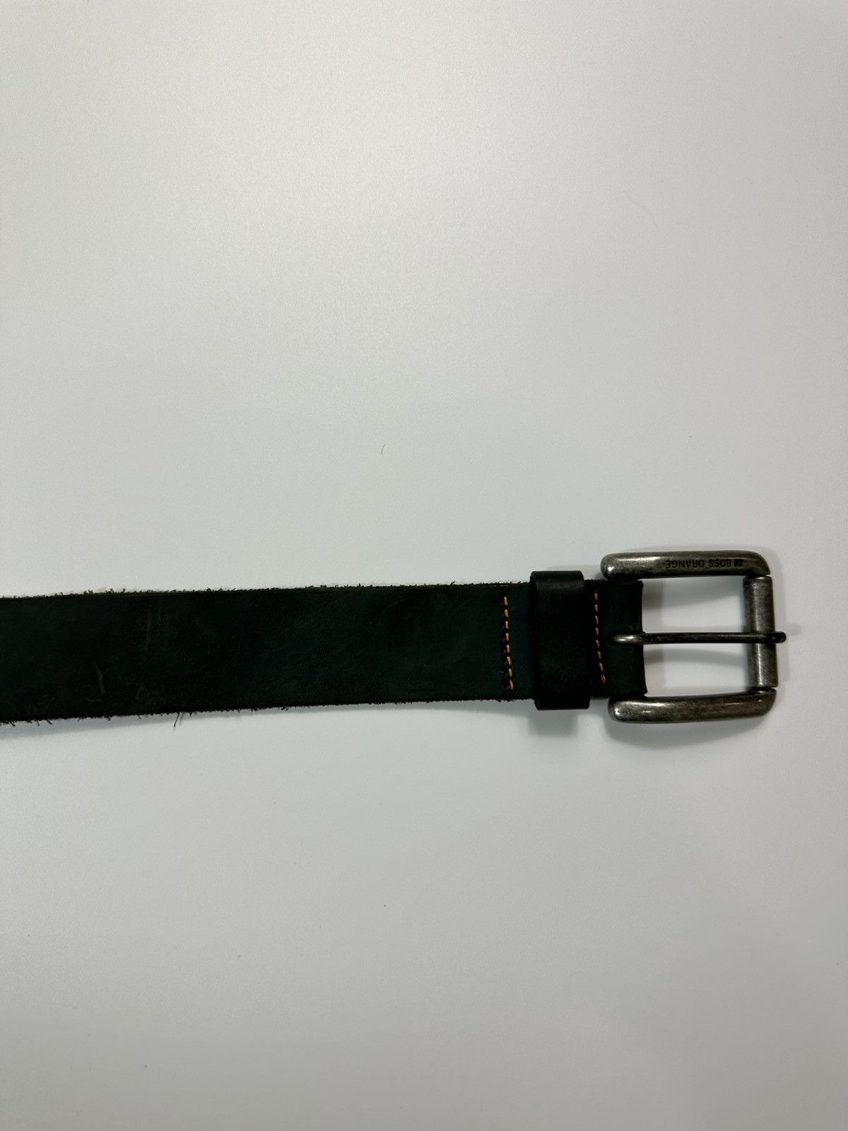 Hugo Boss Hugo Boss leather Classic Belt Made In Italy Green Size ONE SIZE - 4 Thumbnail