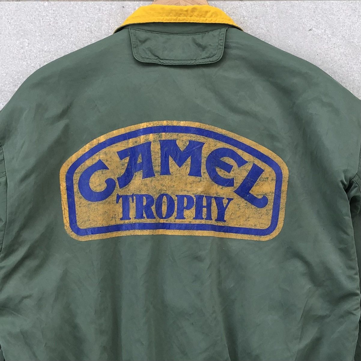 Vintage Vintage 1980 CAMEL TROPHY Reversible Bomber Jacket Size US L / EU 52-54 / 3 - 5 Thumbnail