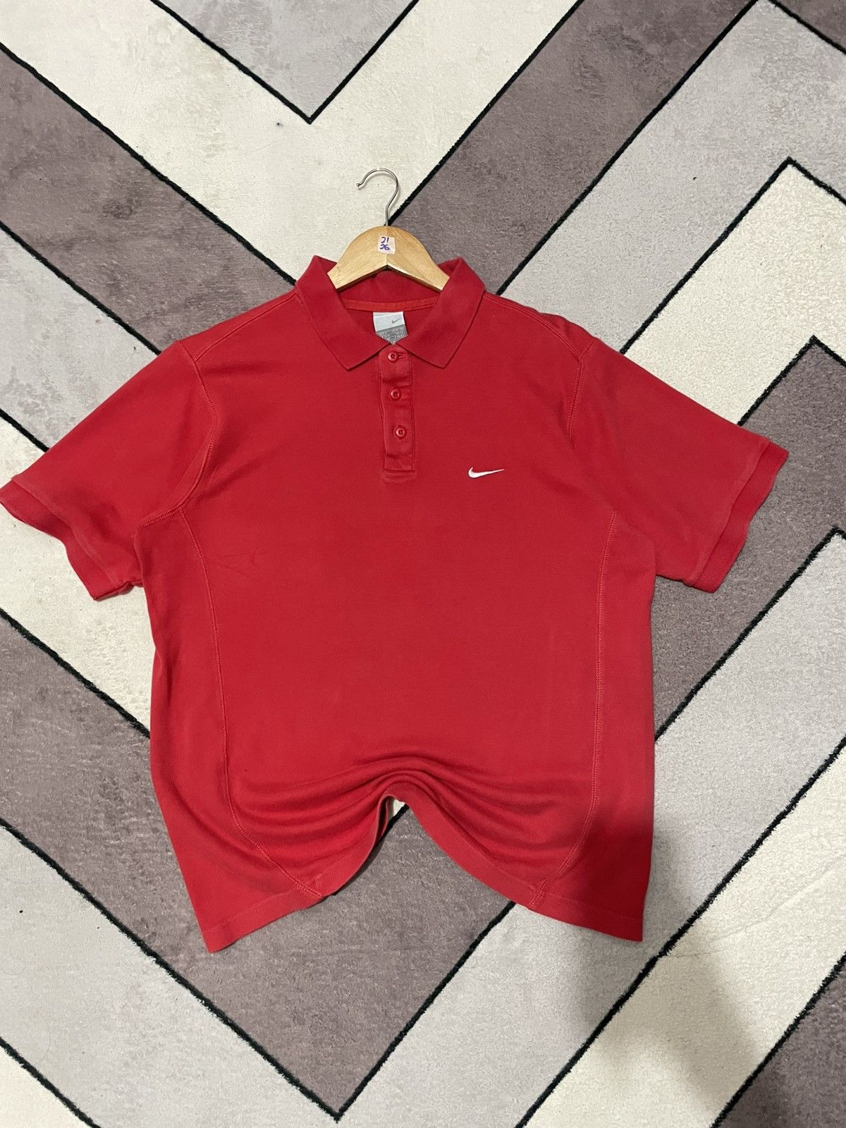 Nike NIKE Y2K COLLAR RED Size US M / EU 48-50 / 2 - 1 Thumbnail