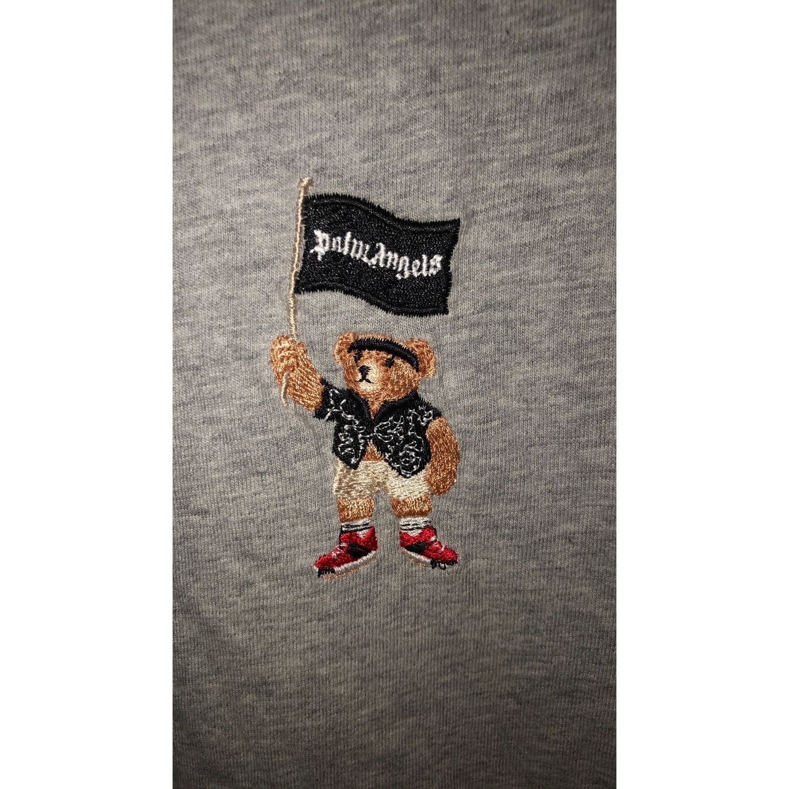 Palm Angels Palm Angels Pirate Bear grey tee Large Size US L / EU 52-54 / 3 - 1 Thumbnail