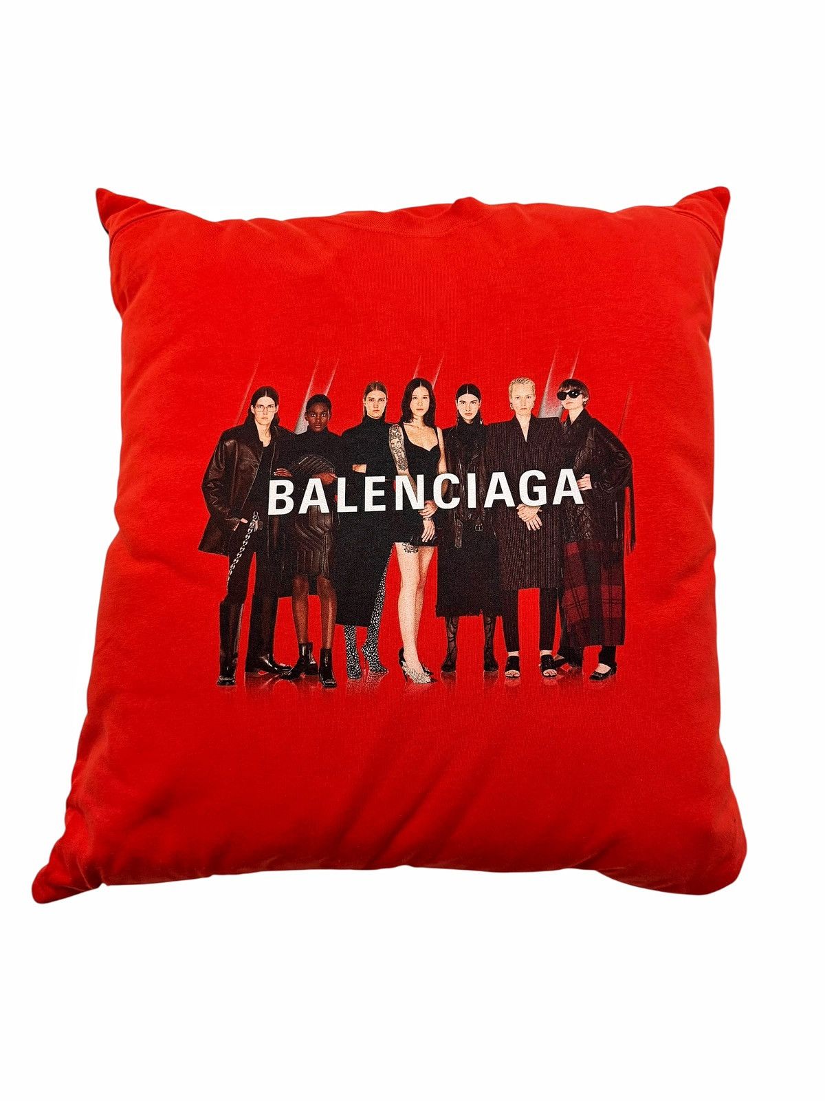 Balenciaga $1450 Recycled T-Shirt Upcycled Reconstructed Pillows Size ONE SIZE - 1 Thumbnail