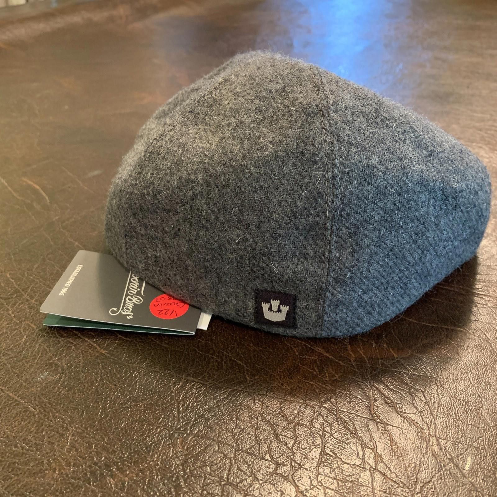 Goorin Bros. NEW Goorin Bros Men Sz L Wool Tweed Flatcap Paperboy Hat 365 Size ONE SIZE - 3 Thumbnail