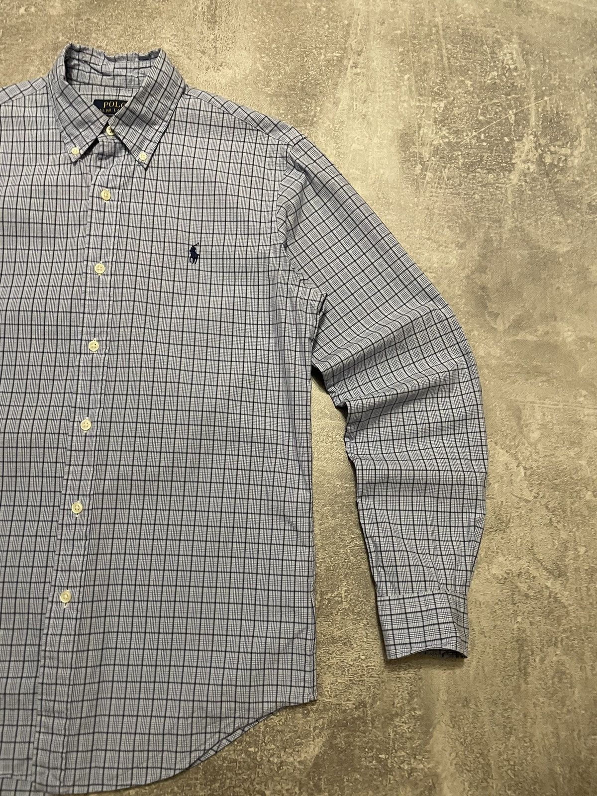 Polo Ralph Lauren Vintage Polo Ralph Lauren Checkered Button Up Shirt Size US S / EU 44-46 / 1 - 5 Thumbnail