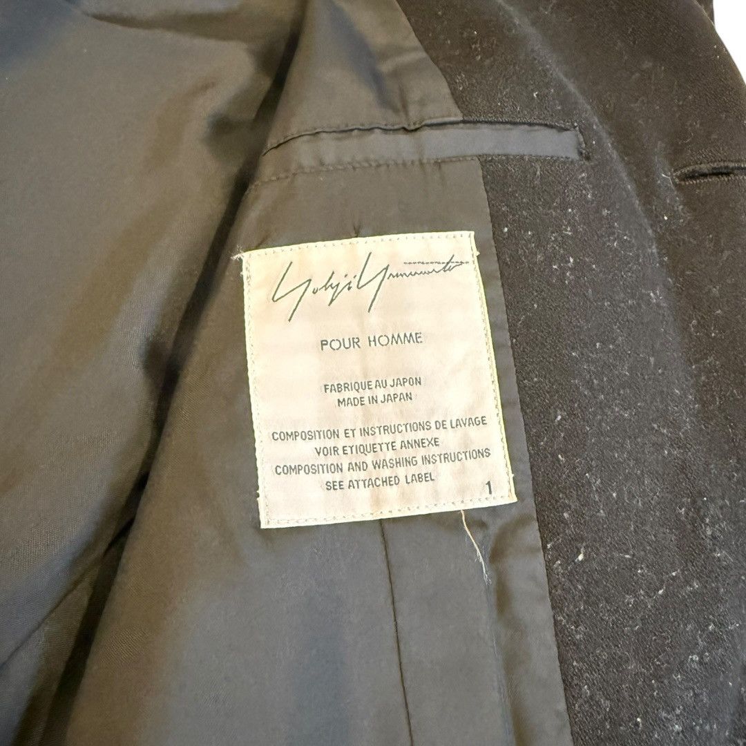 Yohji Yamamoto Yohji Yamamoto AW05 Lamb Fur Horsehide Studded Wool Jacket Size US M / EU 48-50 / 2 - 4 Thumbnail