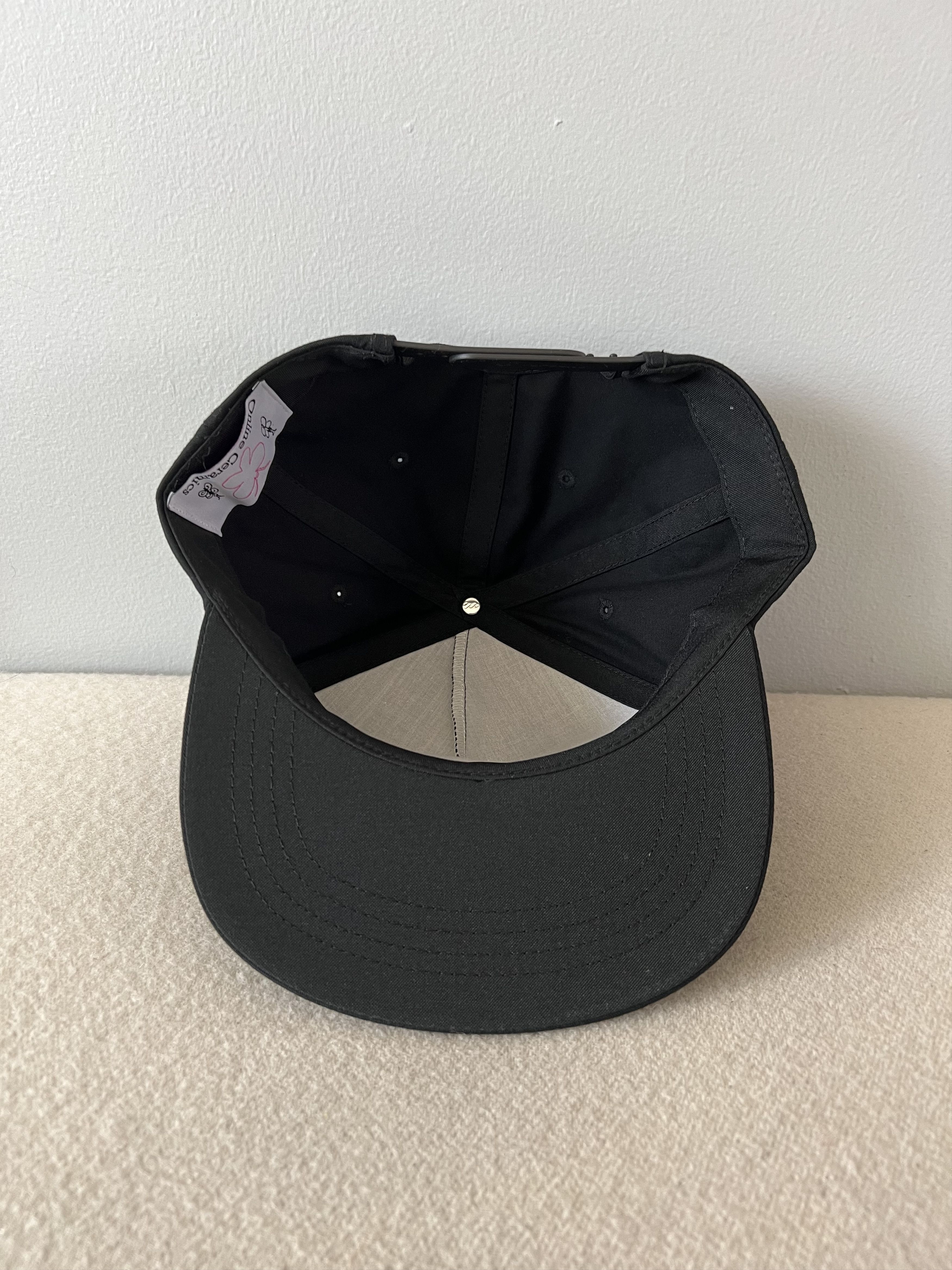 Online Ceramics Online Ceramics Ooze Logo Hat in Black Size ONE SIZE - 5 Thumbnail