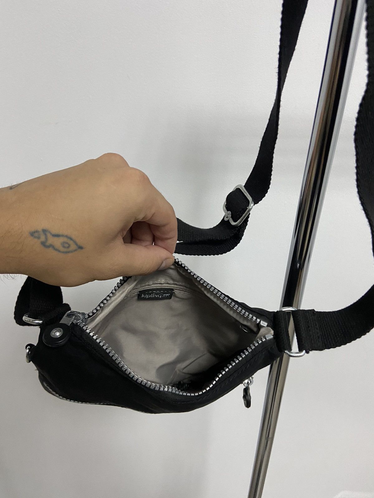 Vintage kipling Vintage Shoulder Small Bag logo Y2K Style Messenger Size ONE SIZE - 6 Thumbnail