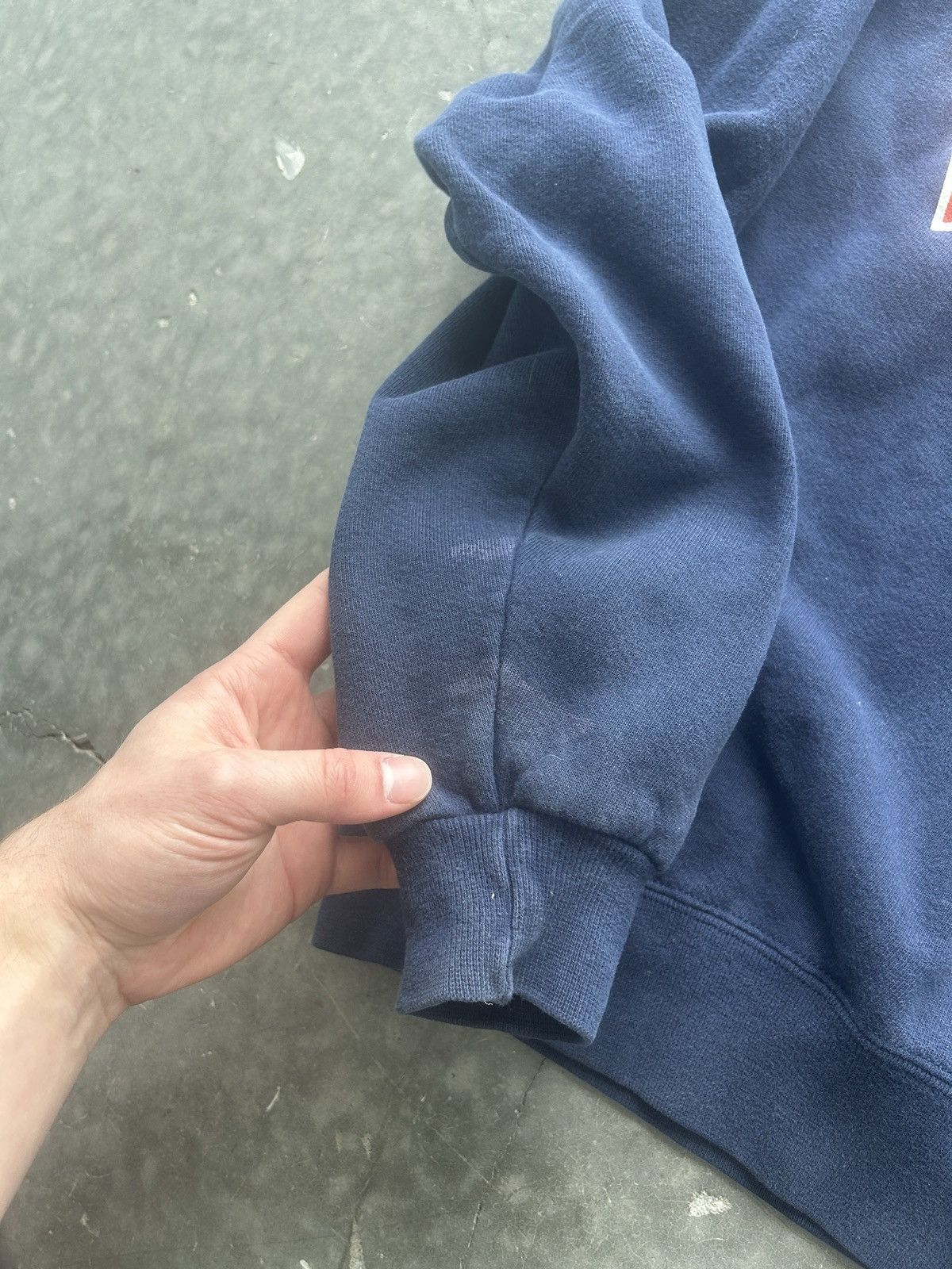 Russell Athletic × Vintage Vintage 90s Russell Virginia Sweatshirt Turtleneck Boxy Size US L / EU 52-54 / 3 - 7 Thumbnail