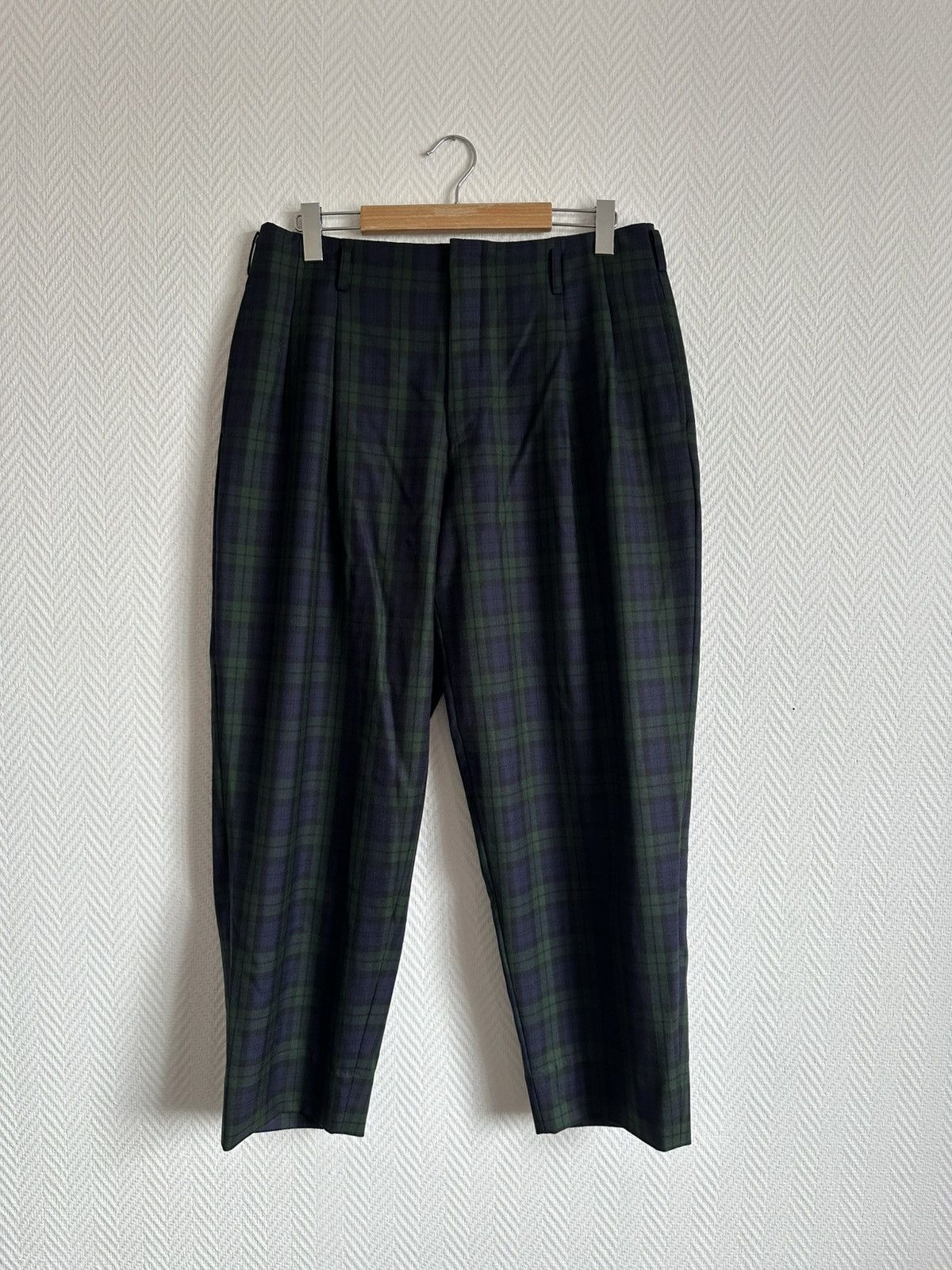 Comme des Garcons Homme Plus CDG homme plus tartan pants Size US 34 / EU 50 - 1 Thumbnail