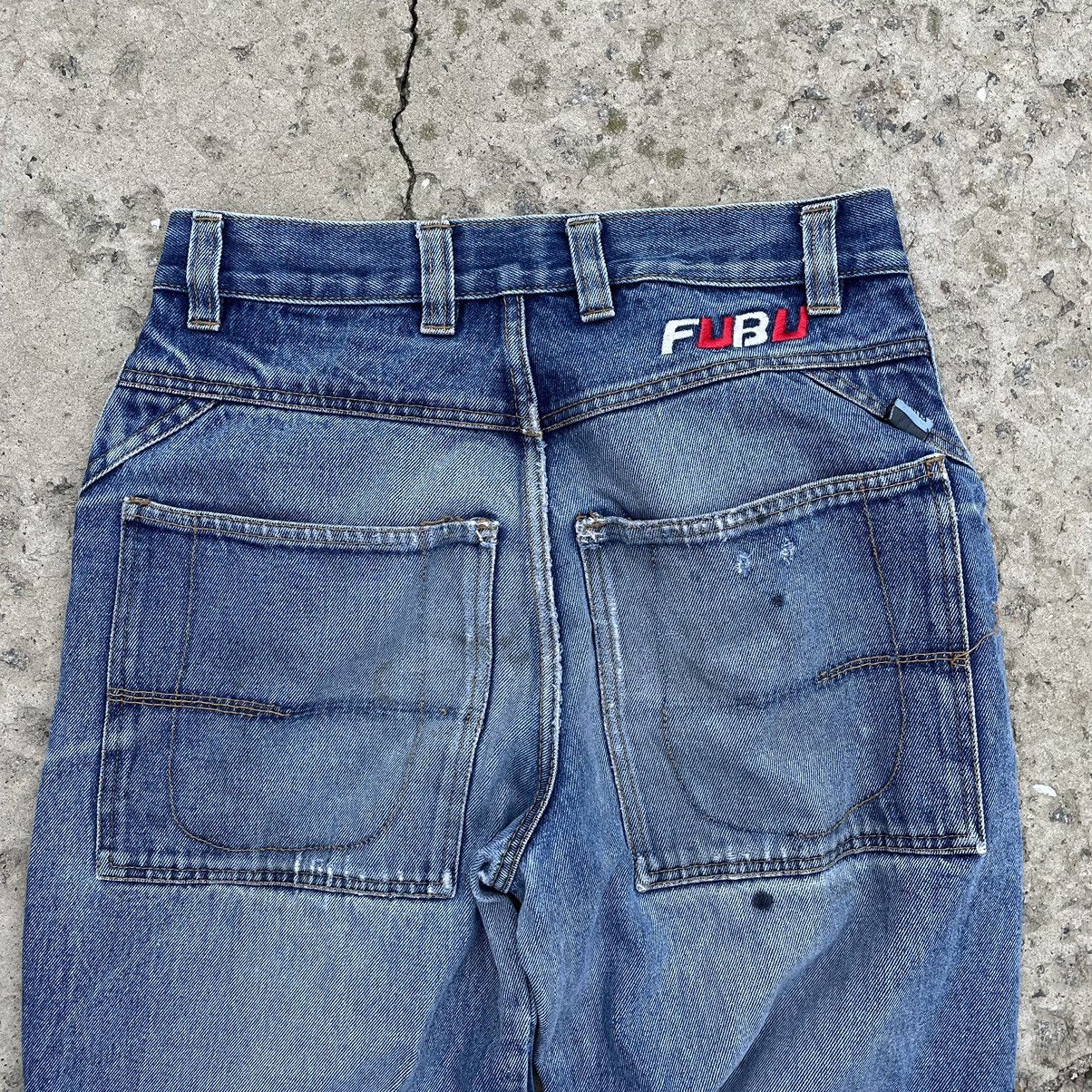 Fubu Vintage Fubu Jeans Baggy Fitted Y2K 90s Rap Size US 30 / EU 46 - 18 Thumbnail