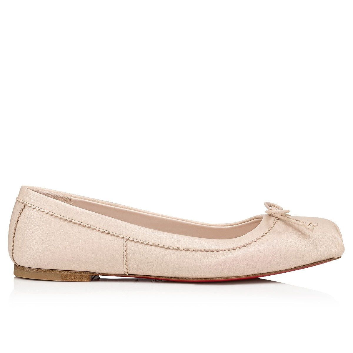 Christian Louboutin oc11z0125 Mamadrague Flats in Beige Size US 9 / IT 39 - 2 Thumbnail
