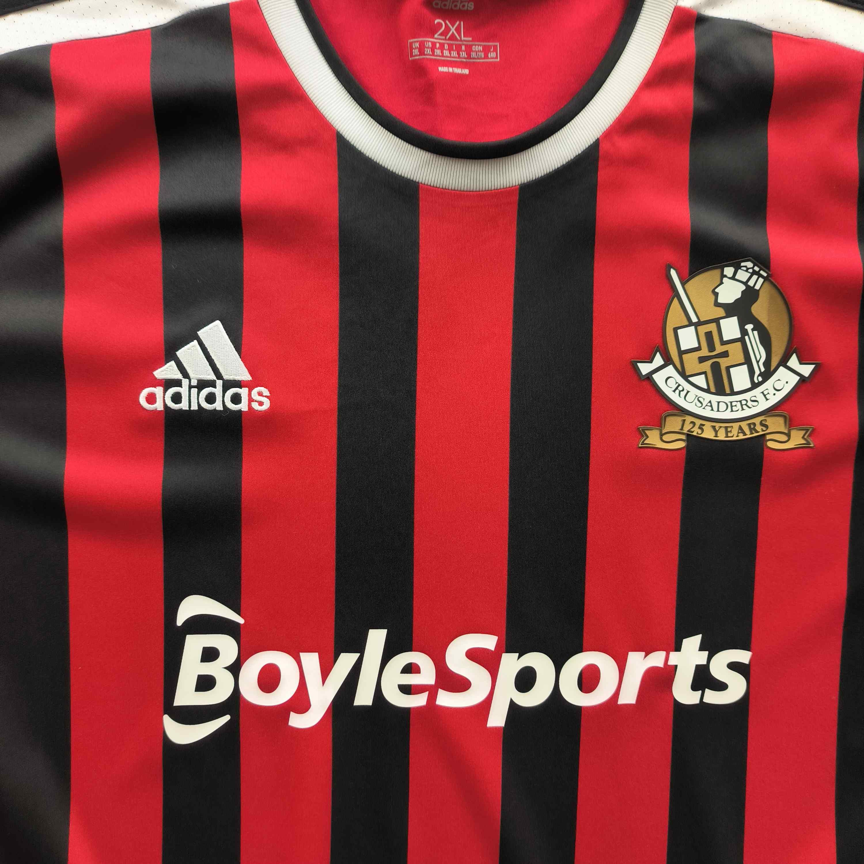 Adidas Crusaders FC 2023-24 Adidas home football jersey size XXL Size US XXL / EU 58 / 5 - 4 Thumbnail