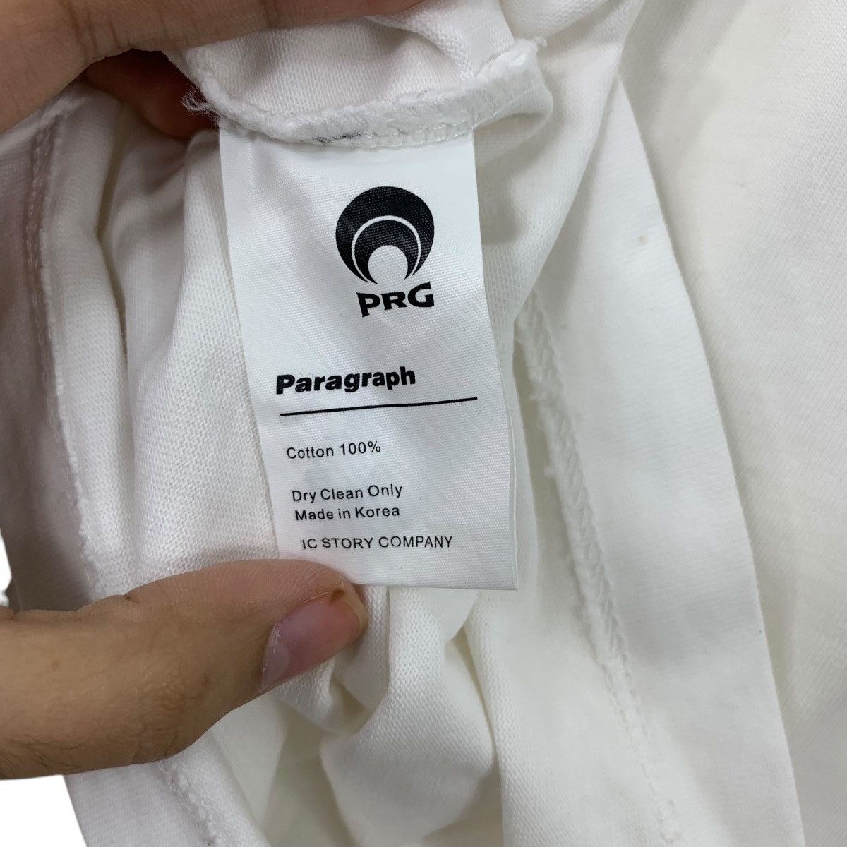 Vintage PARAGRAPH SEOUL KOREA P08 Collection Baggy Top Tee Shirt Size L / US 10 / IT 46 - 9 Thumbnail