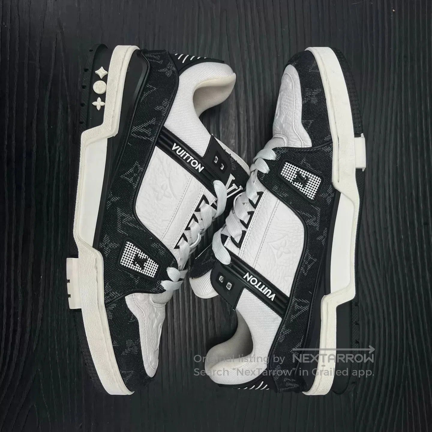 Louis Vuitton Multi-Color Low-Top Sneakers Size 9.5. Size US 9.5 / EU 42-43 - 4 Thumbnail