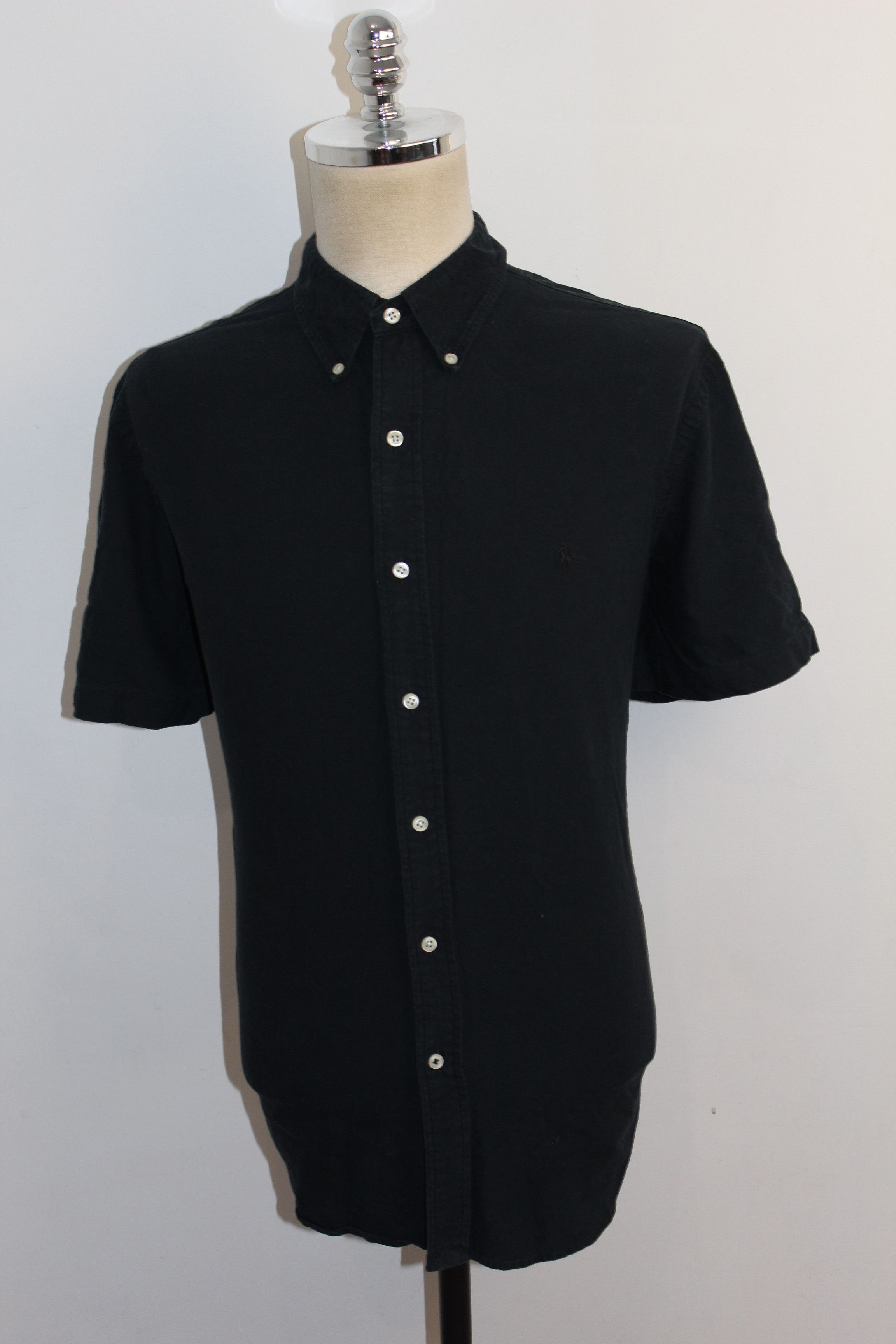 Polo Ralph Lauren Men's RALPH LAUREN Short Sleeve Black Shirt Top Size XL Size US XL / EU 56 / 4 - 4 Thumbnail